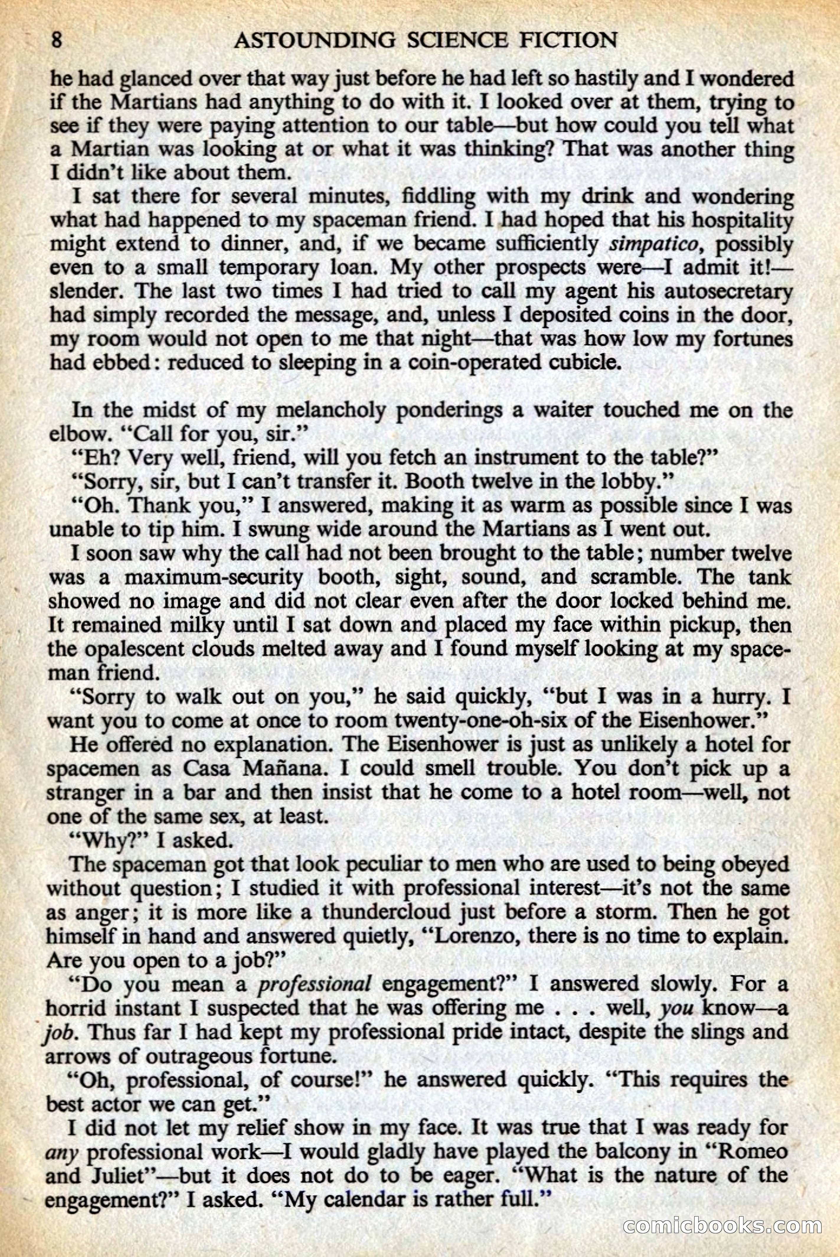Astounding Science Fiction, British Edition — page 10 of 132