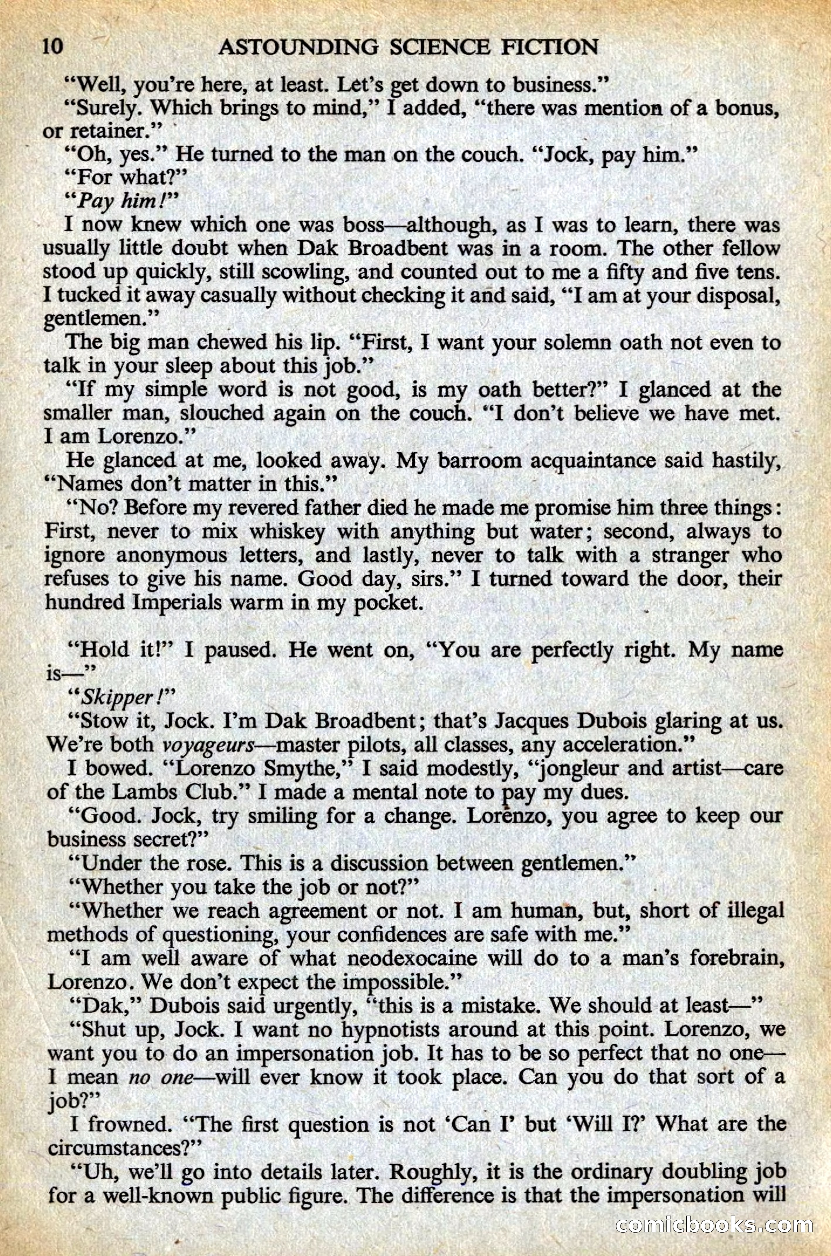 Astounding Science Fiction, British Edition — page 12 of 132
