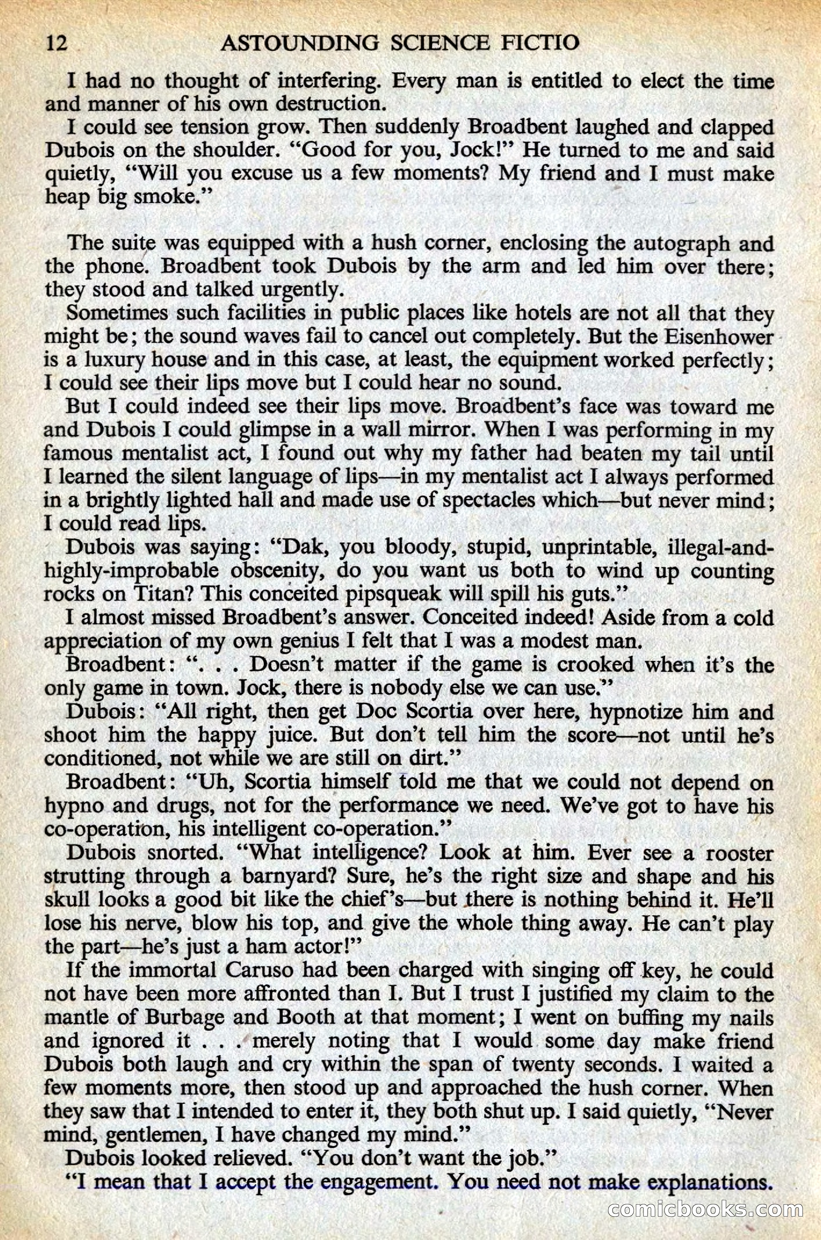 Astounding Science Fiction, British Edition — page 14 of 132