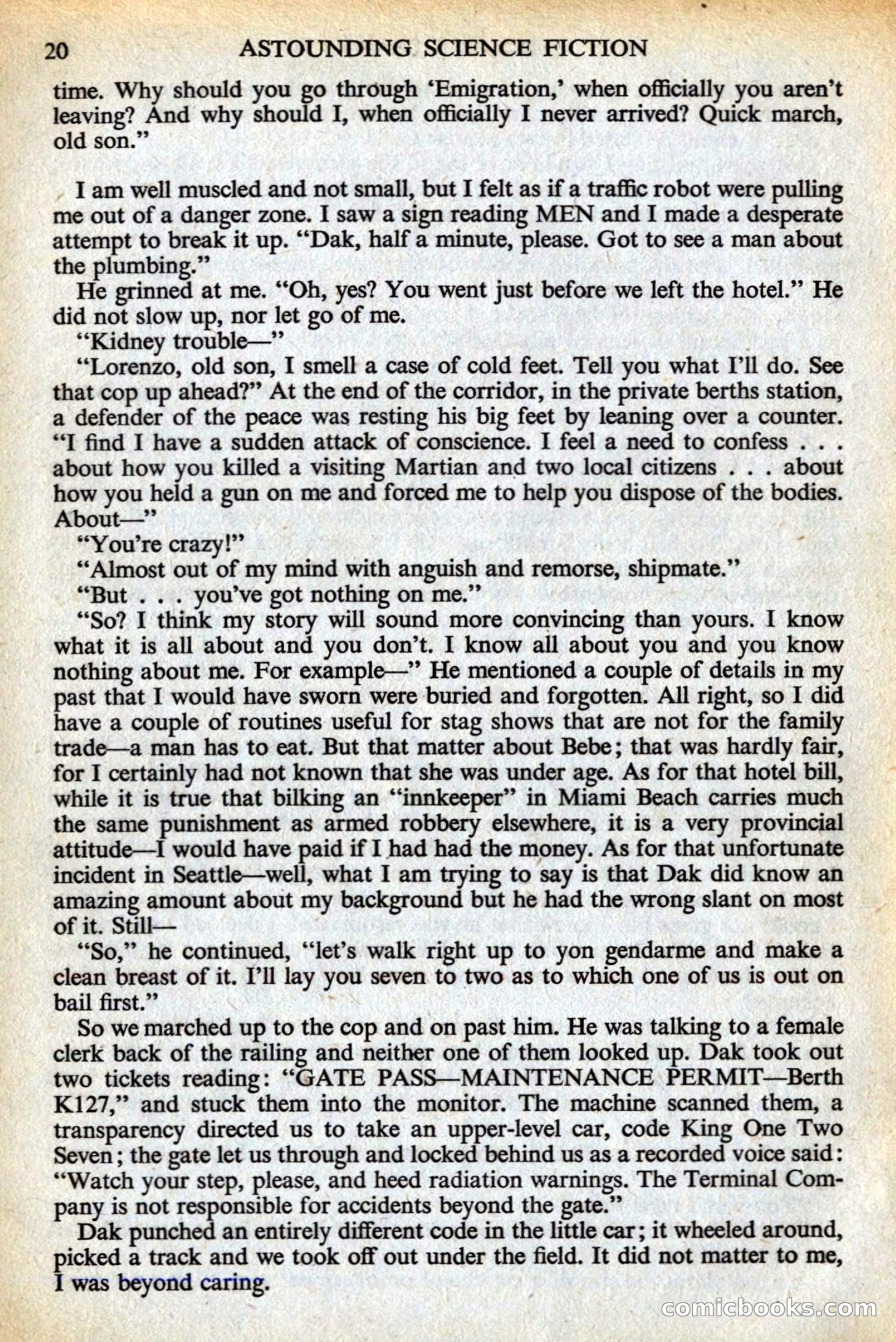 Astounding Science Fiction, British Edition — page 22 of 132