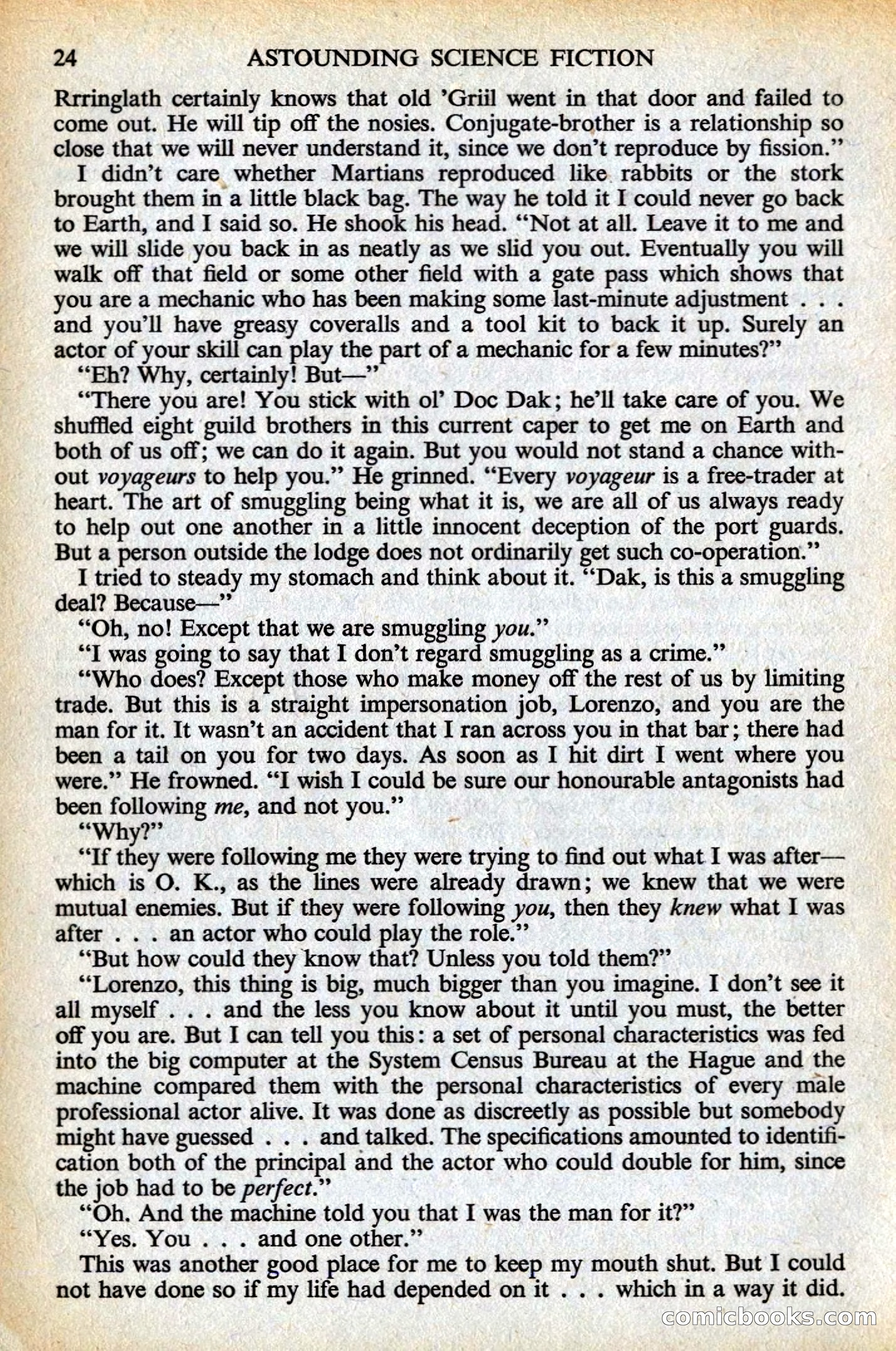 Astounding Science Fiction, British Edition — page 26 of 132