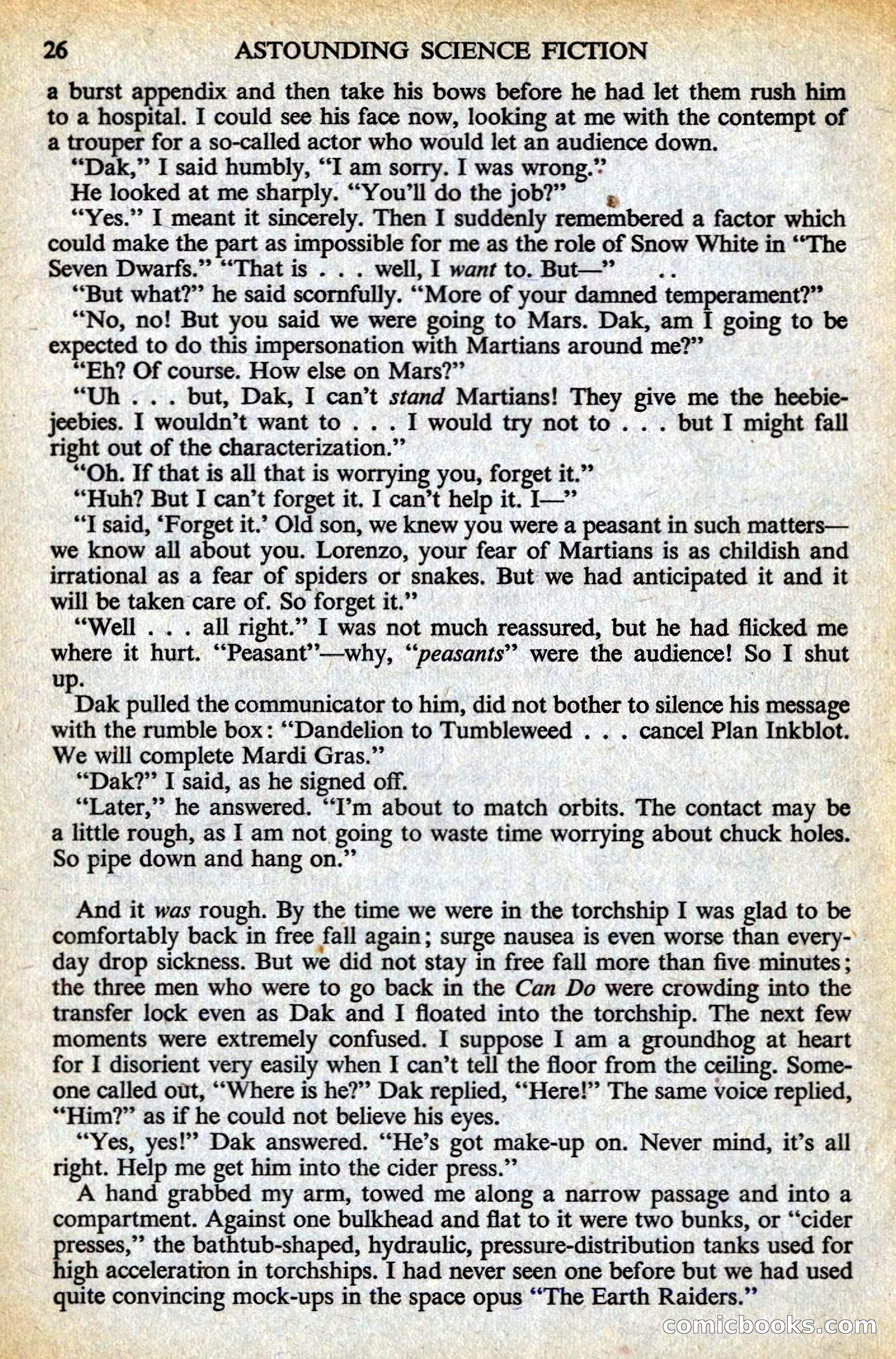 Astounding Science Fiction, British Edition — page 28 of 132