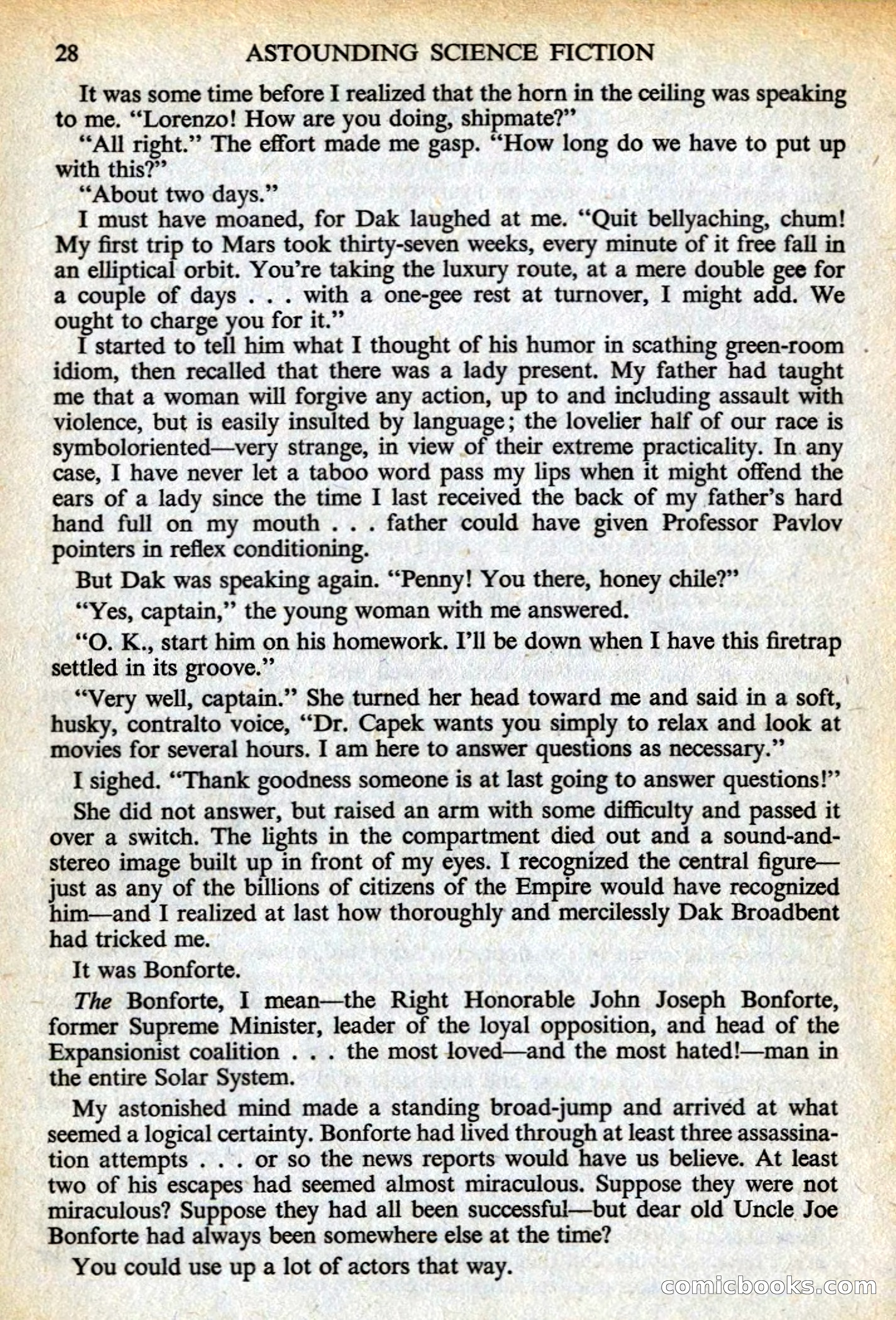 Astounding Science Fiction, British Edition — page 30 of 132