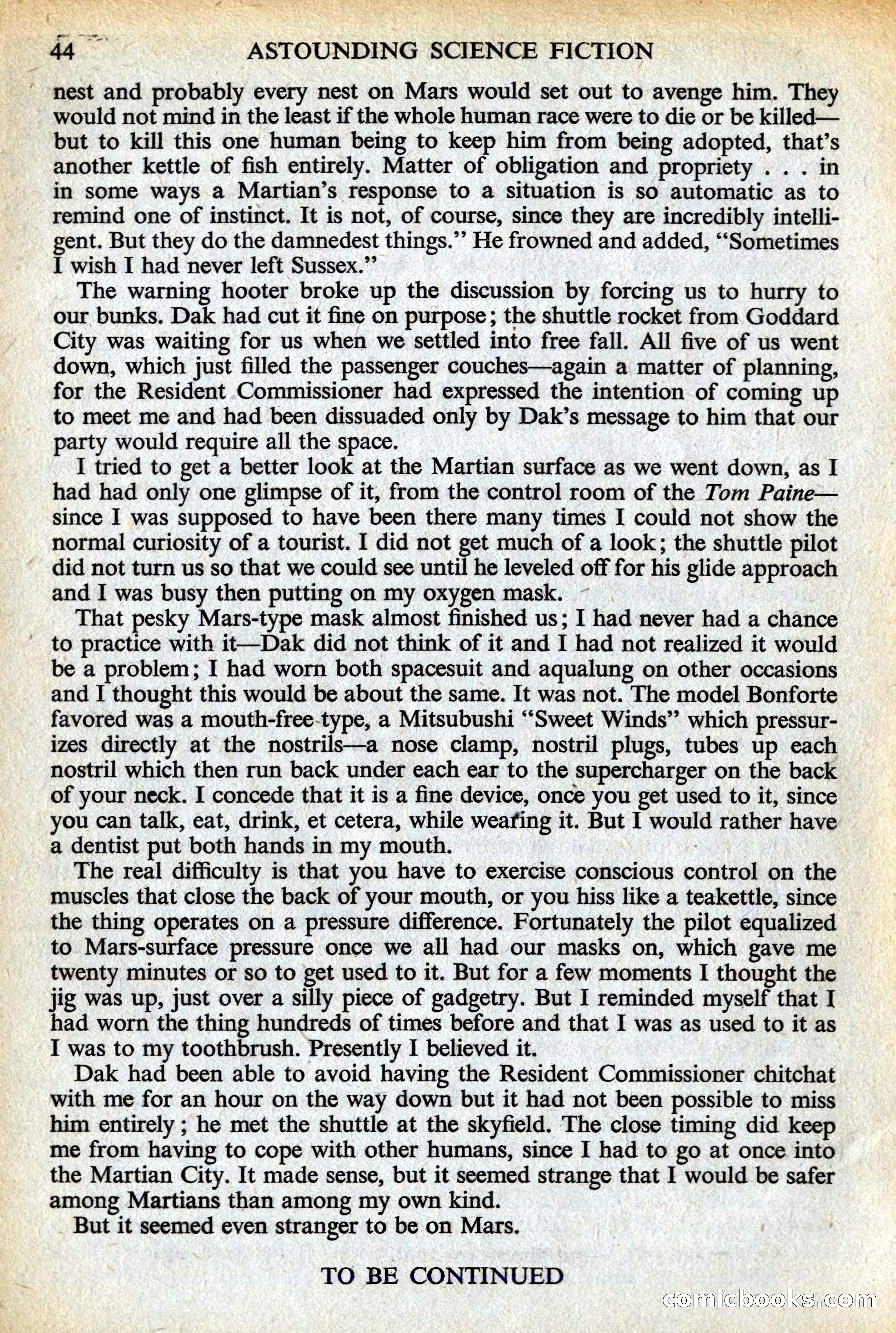 Astounding Science Fiction, British Edition — page 46 of 132