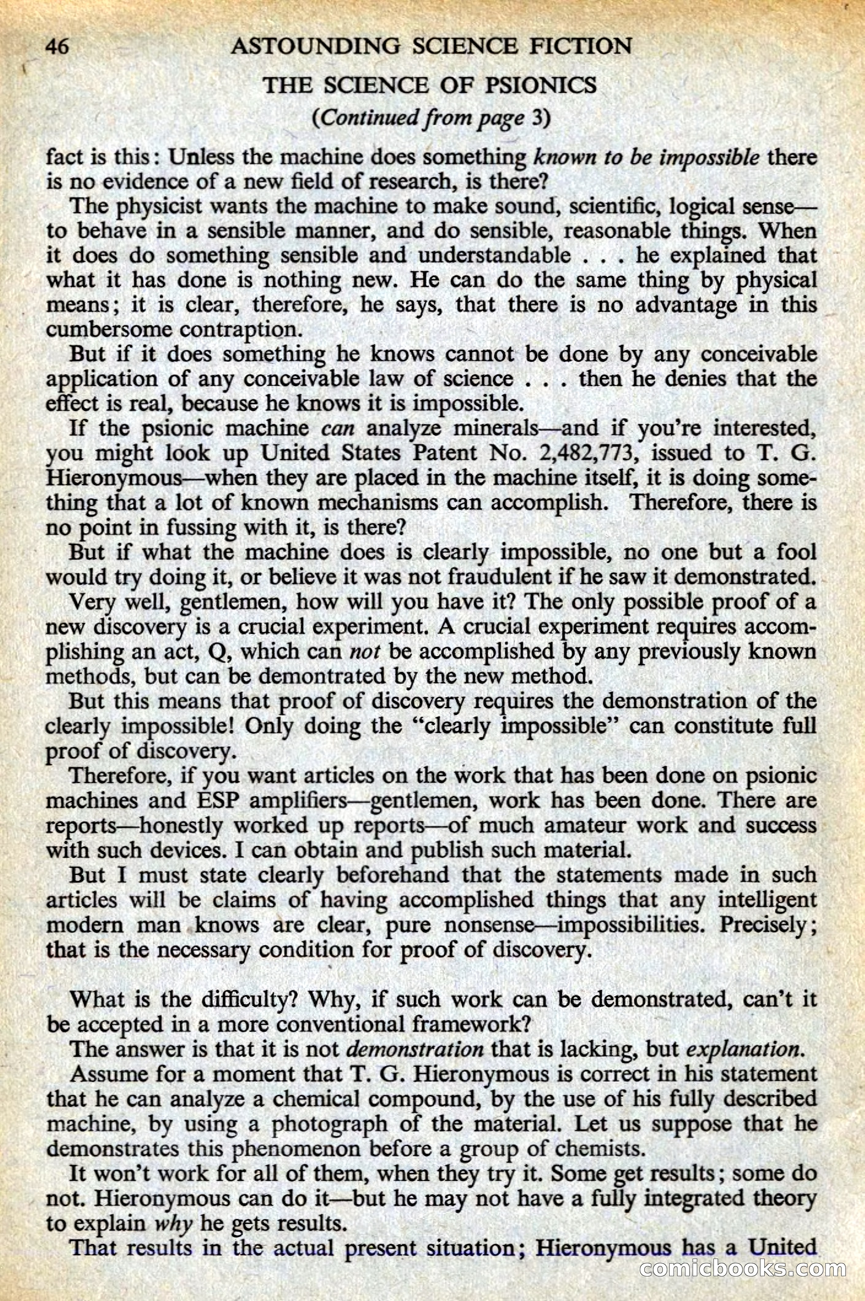 Astounding Science Fiction, British Edition — page 48 of 132