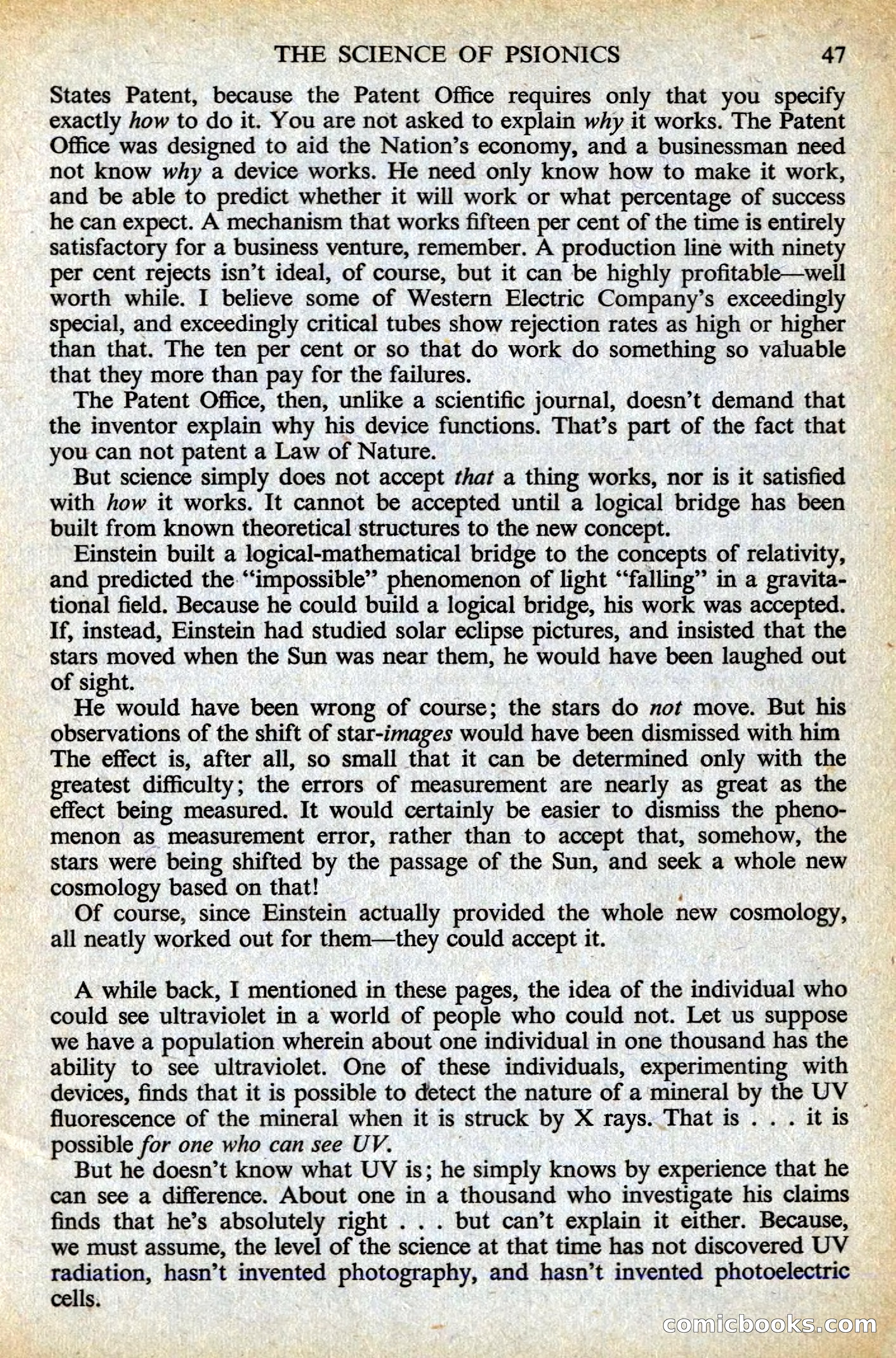 Astounding Science Fiction, British Edition — page 49 of 132