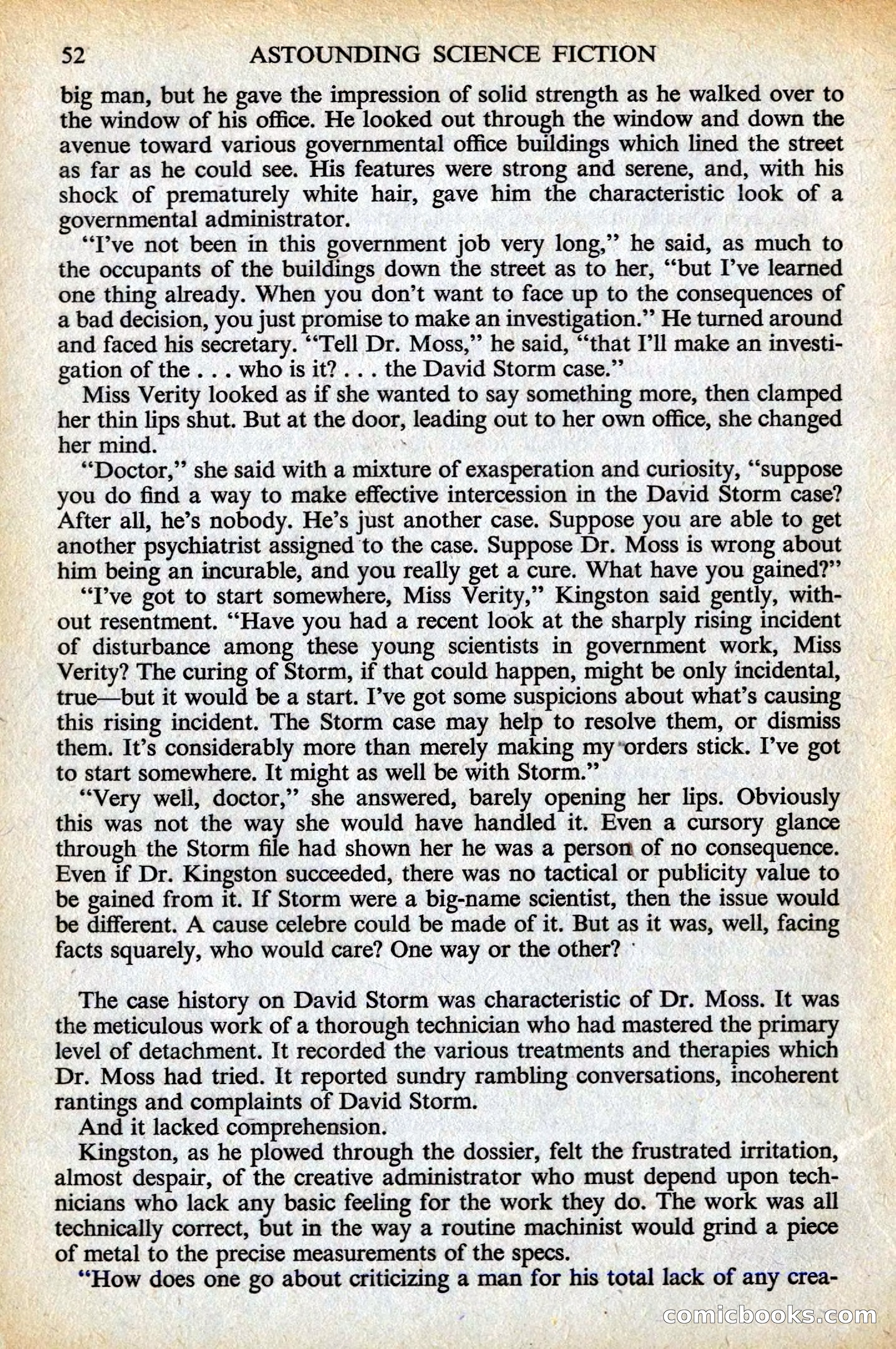 Astounding Science Fiction, British Edition — page 54 of 132