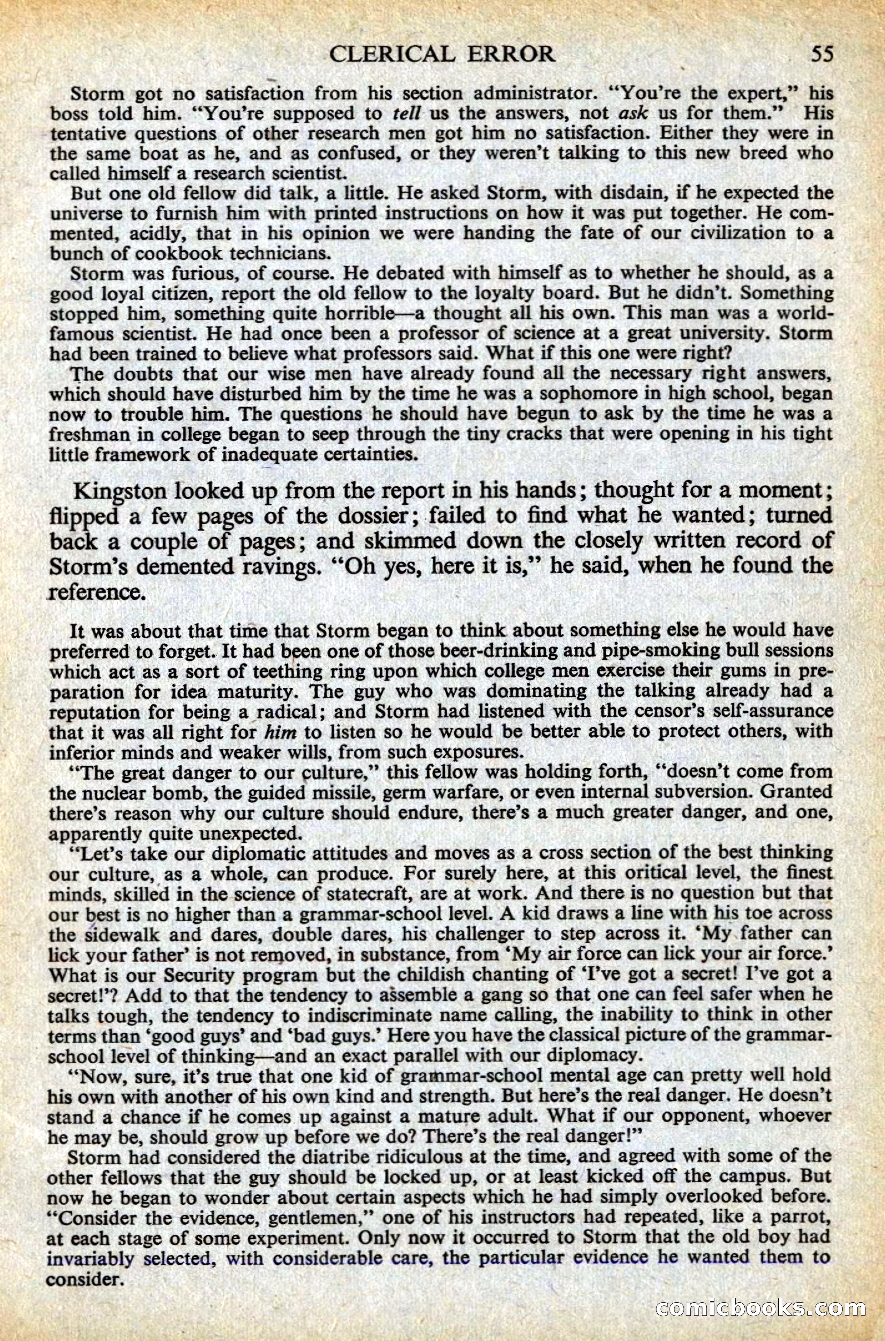 Astounding Science Fiction, British Edition — page 57 of 132