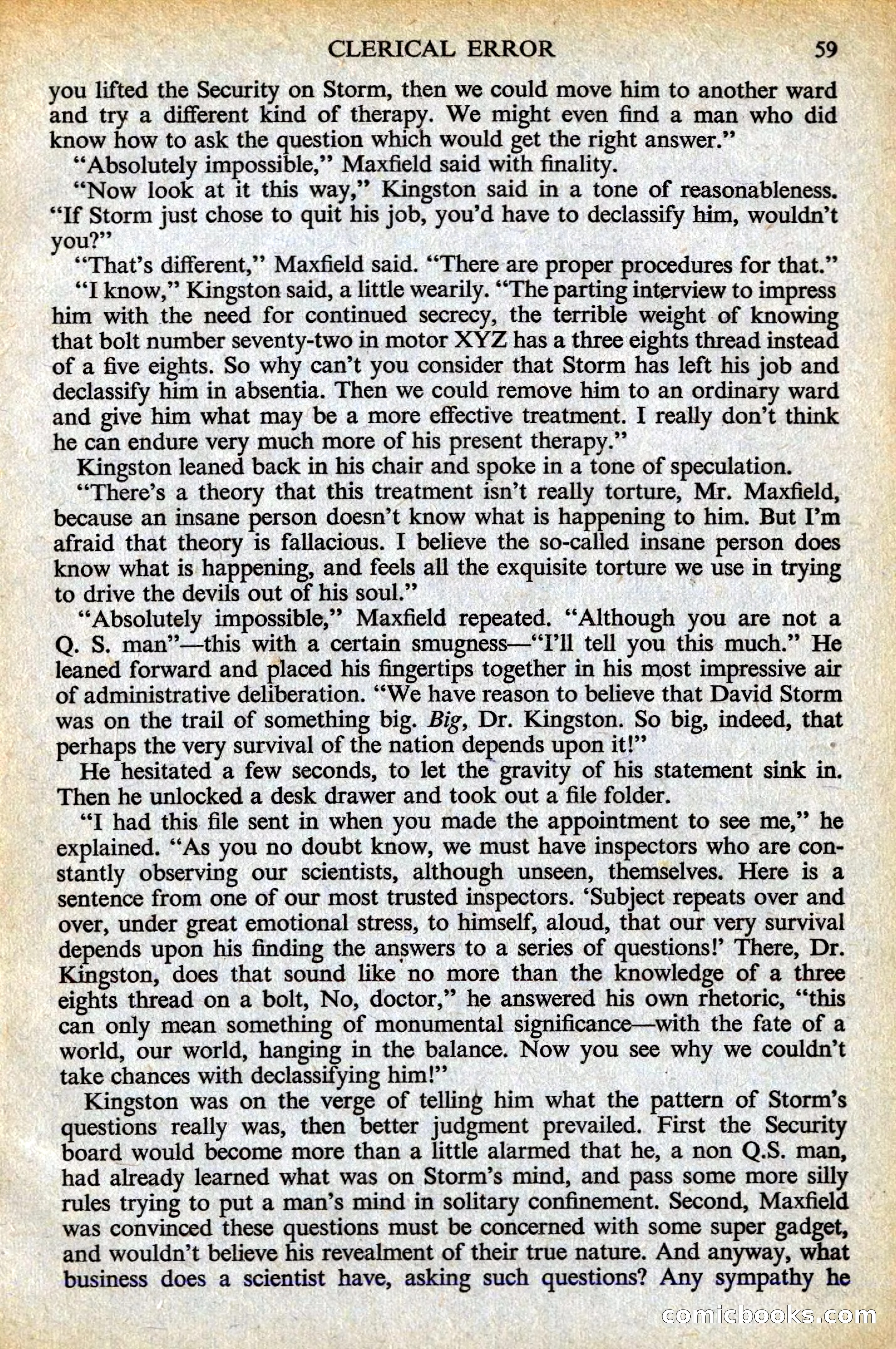 Astounding Science Fiction, British Edition — page 61 of 132