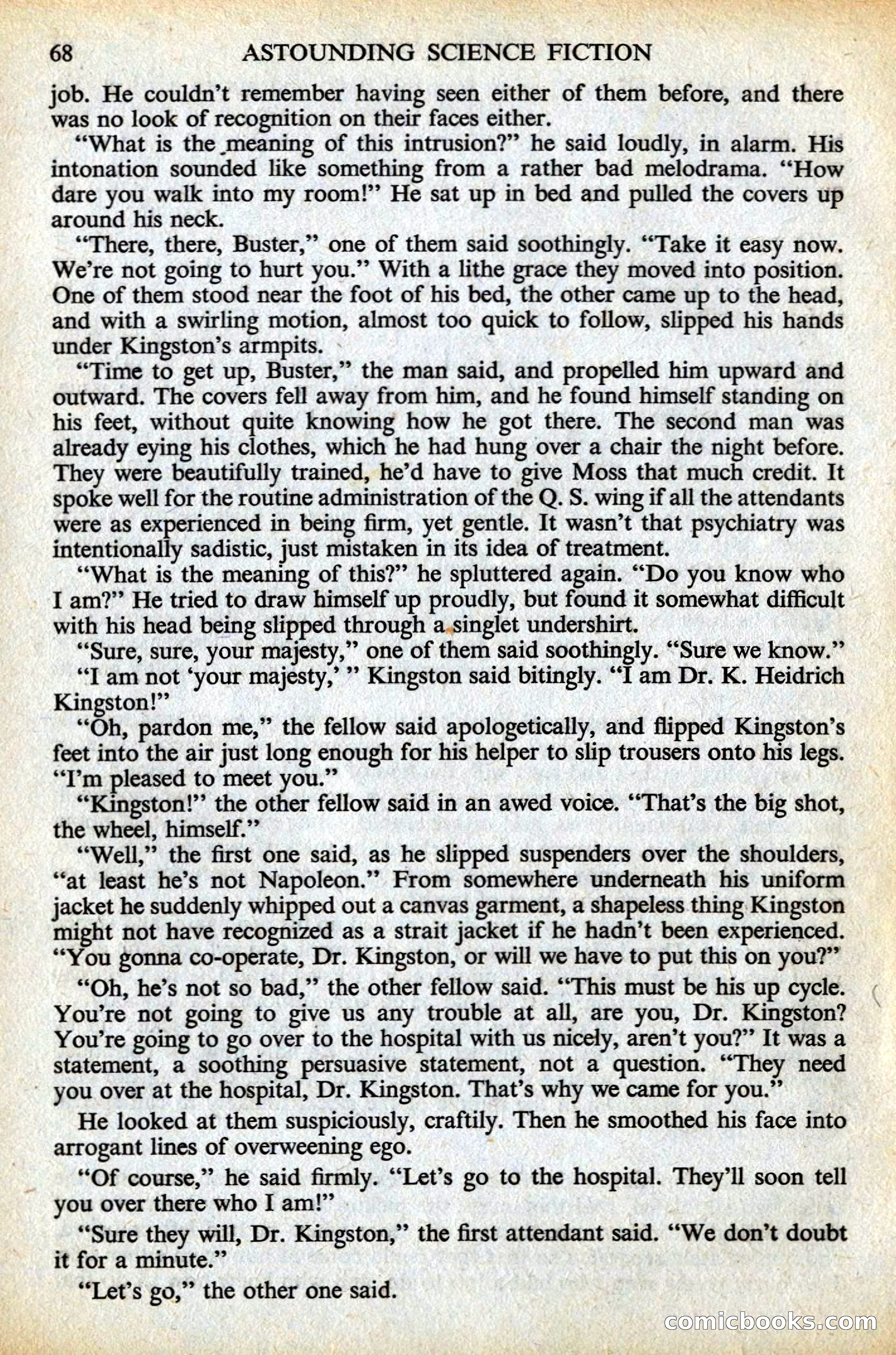 Astounding Science Fiction, British Edition — page 70 of 132