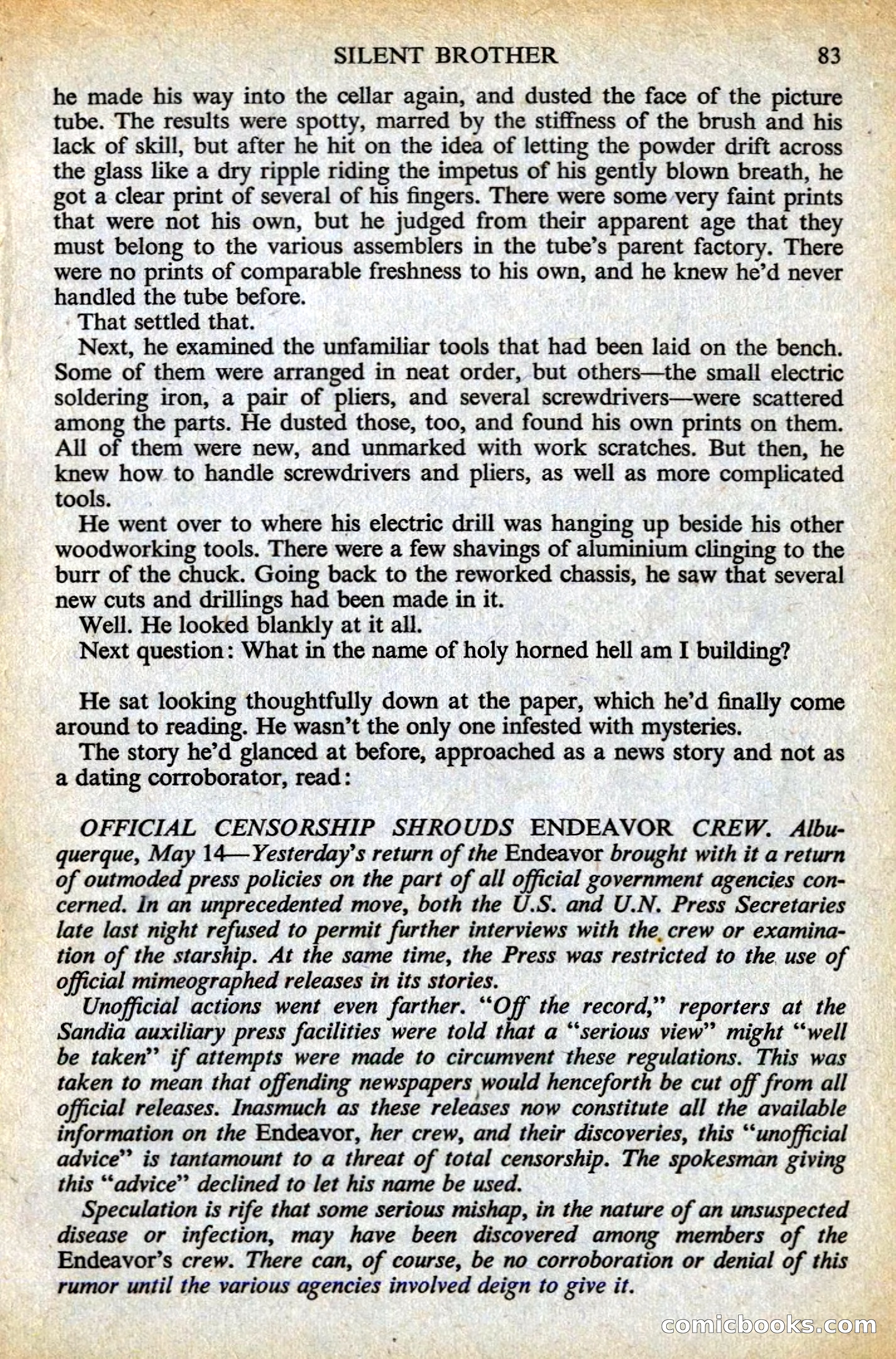 Astounding Science Fiction, British Edition — page 85 of 132