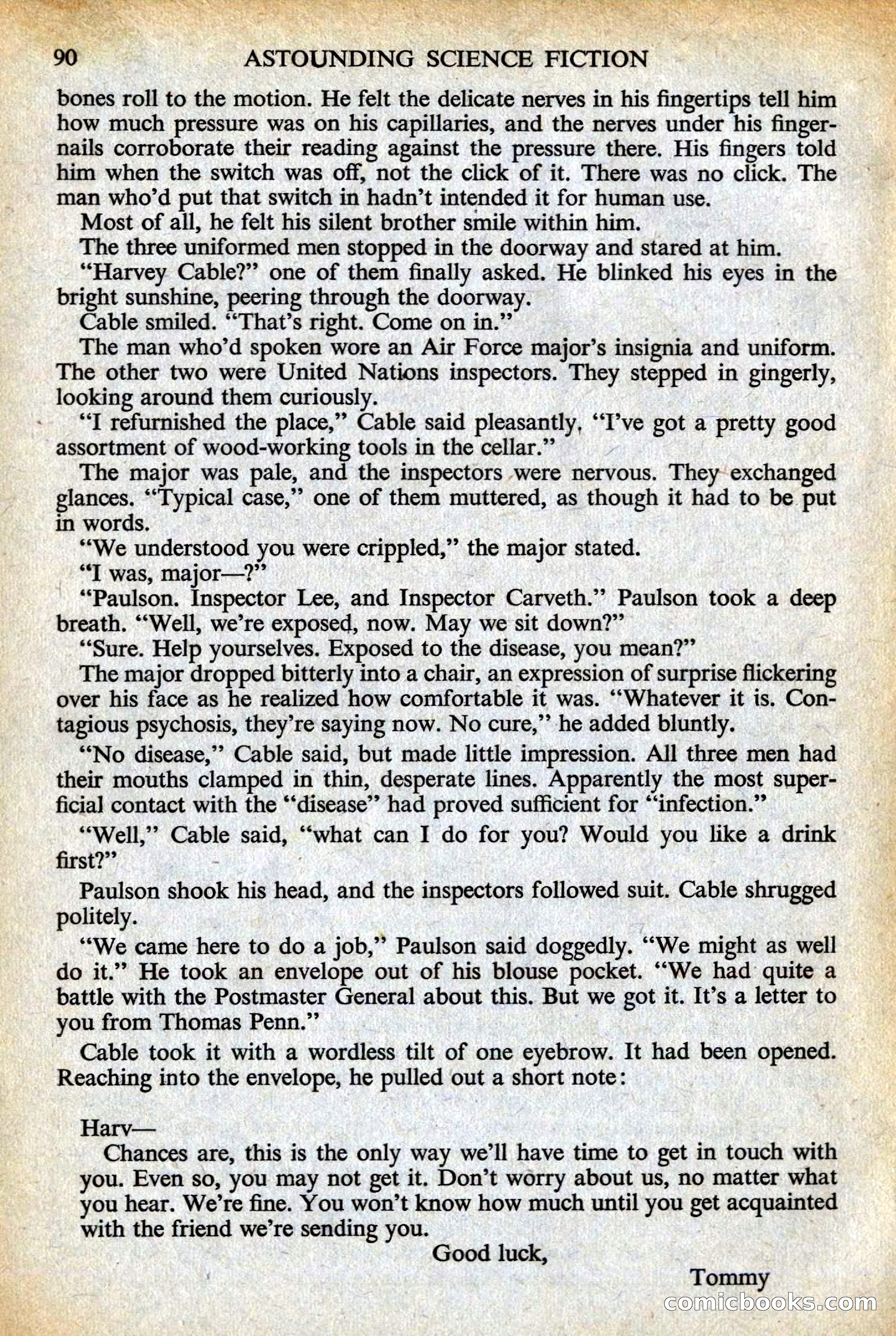 Astounding Science Fiction, British Edition — page 92 of 132