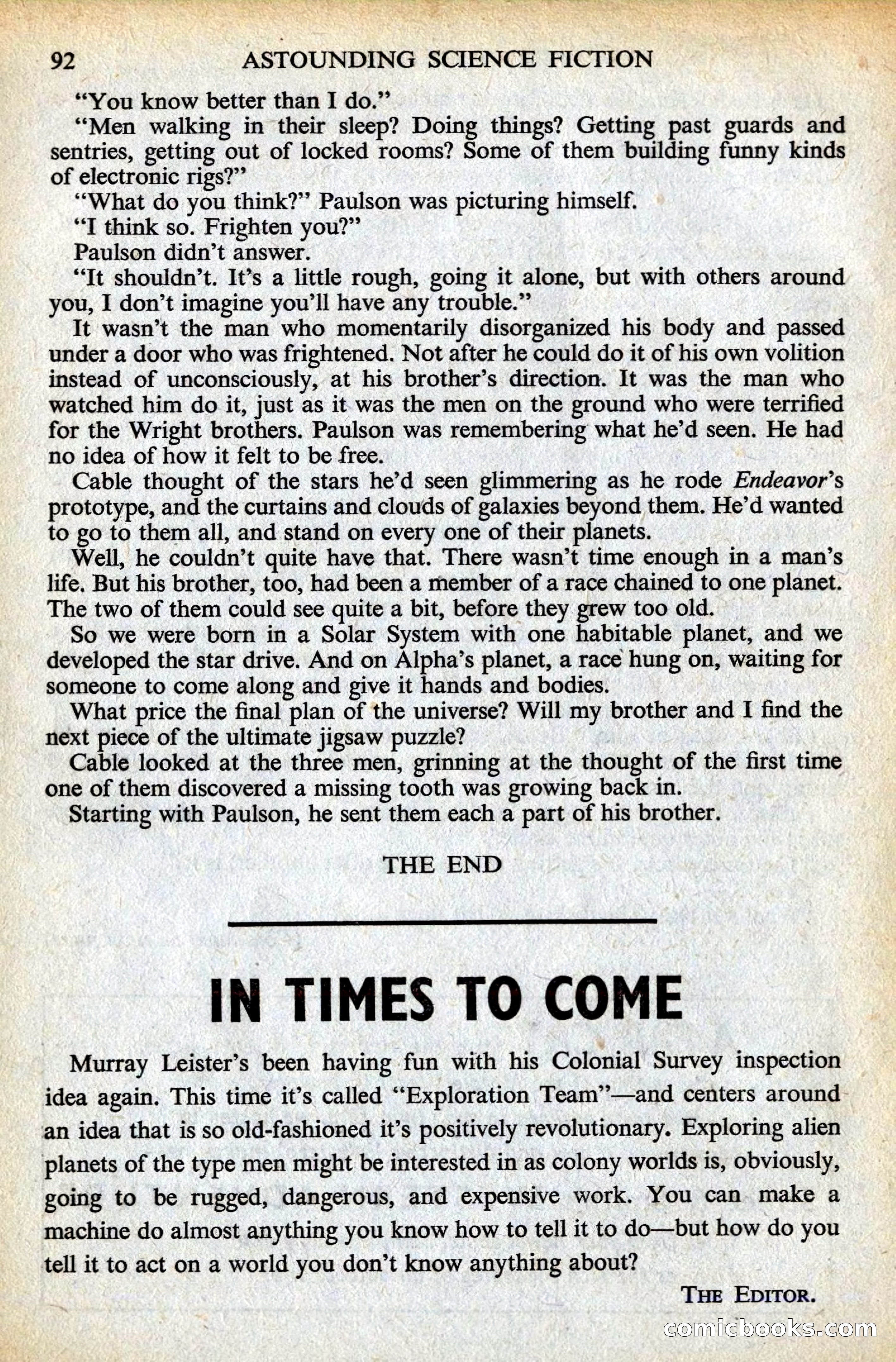 Astounding Science Fiction, British Edition — page 94 of 132