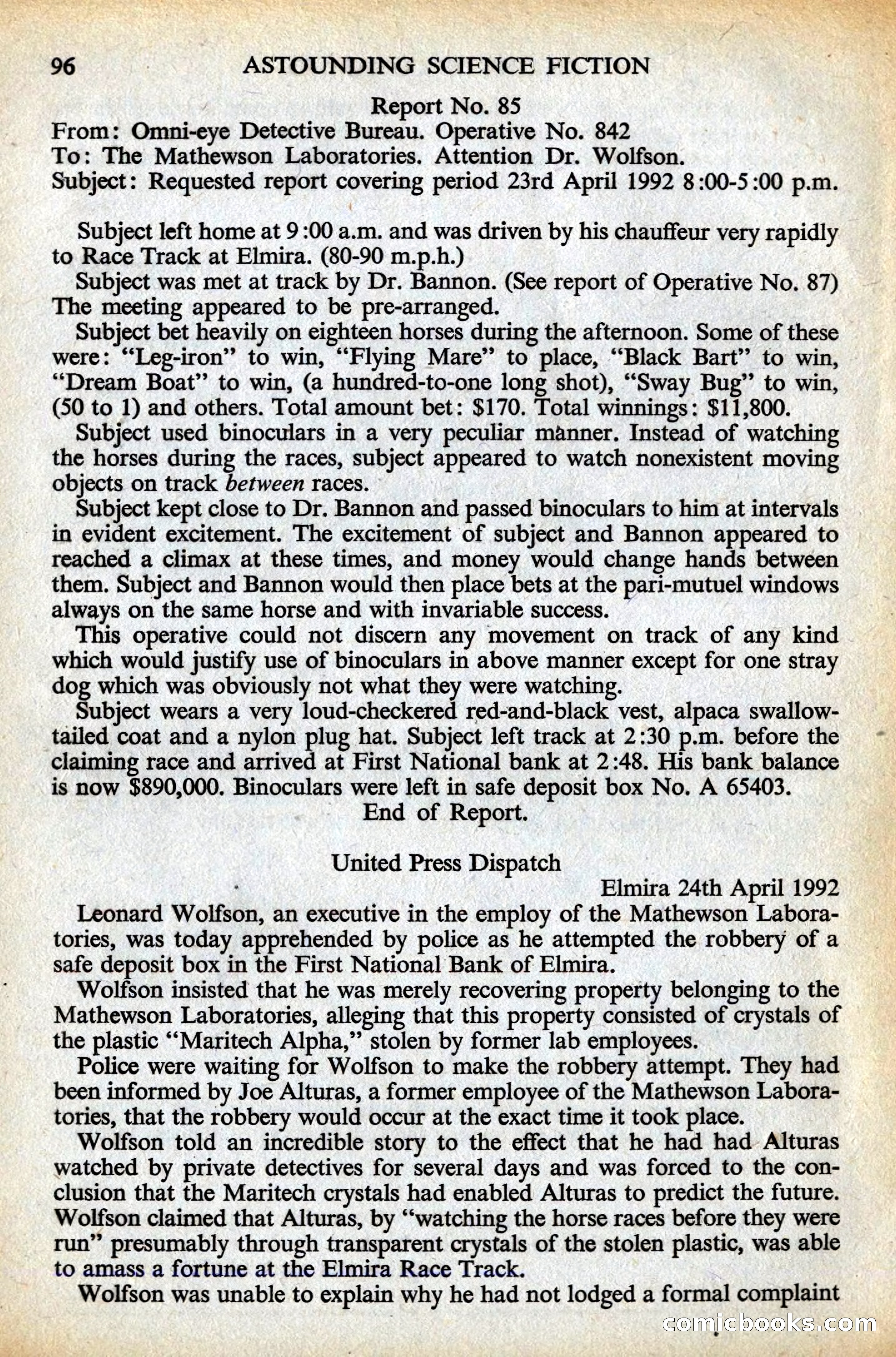 Astounding Science Fiction, British Edition — page 98 of 132