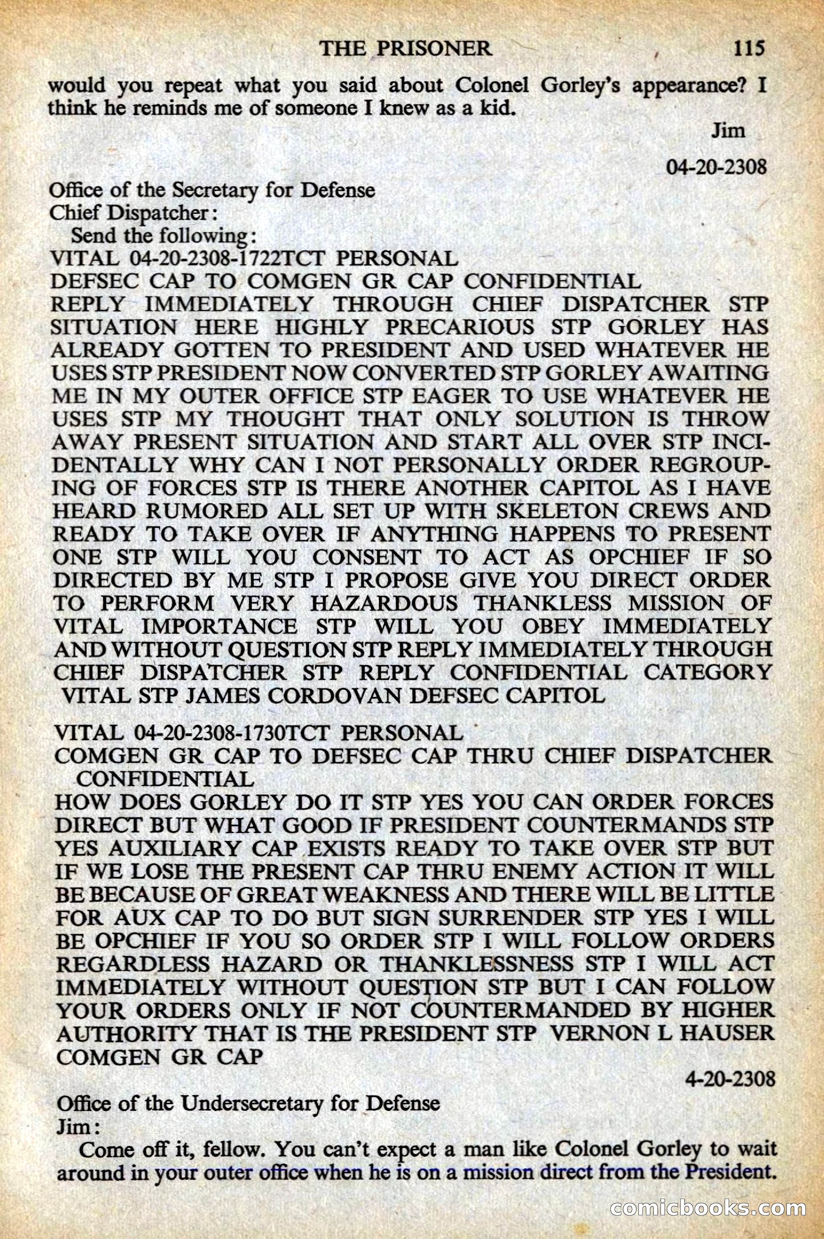 Astounding Science Fiction, British Edition — page 117 of 132