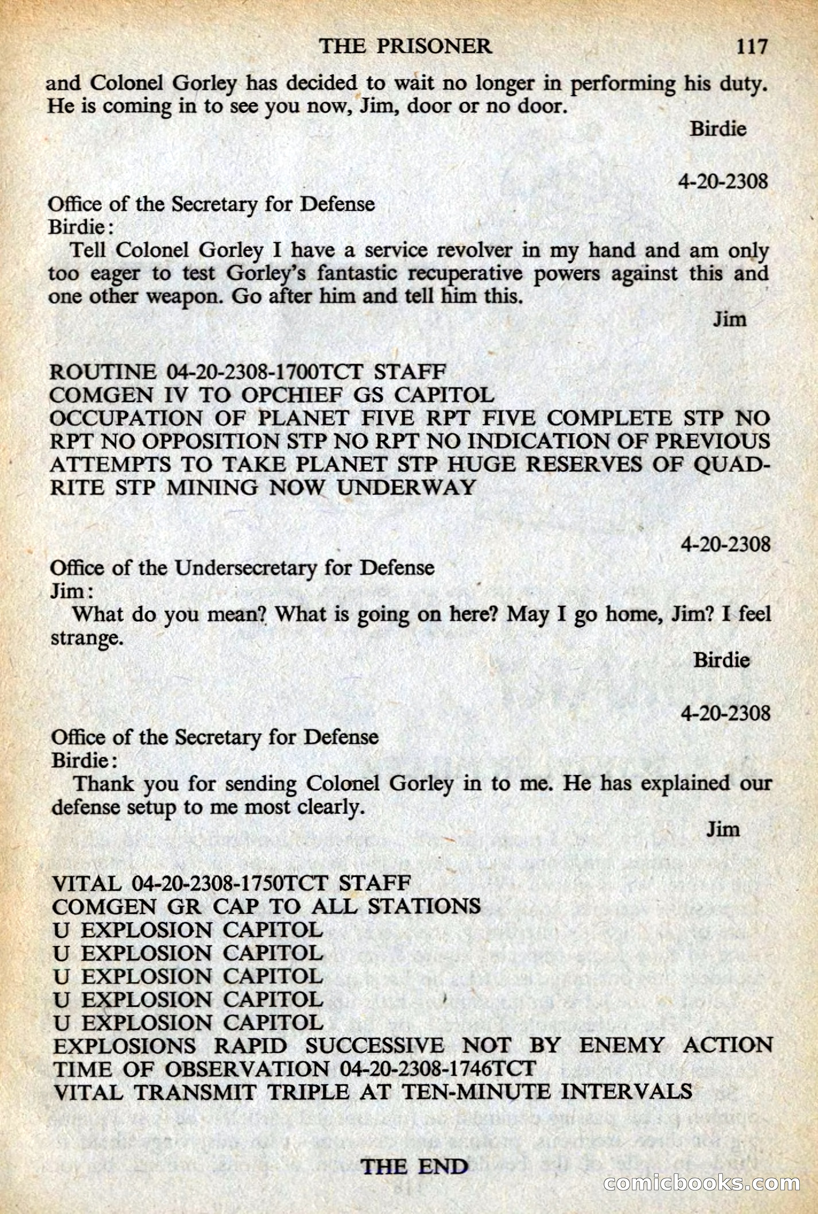 Astounding Science Fiction, British Edition — page 119 of 132