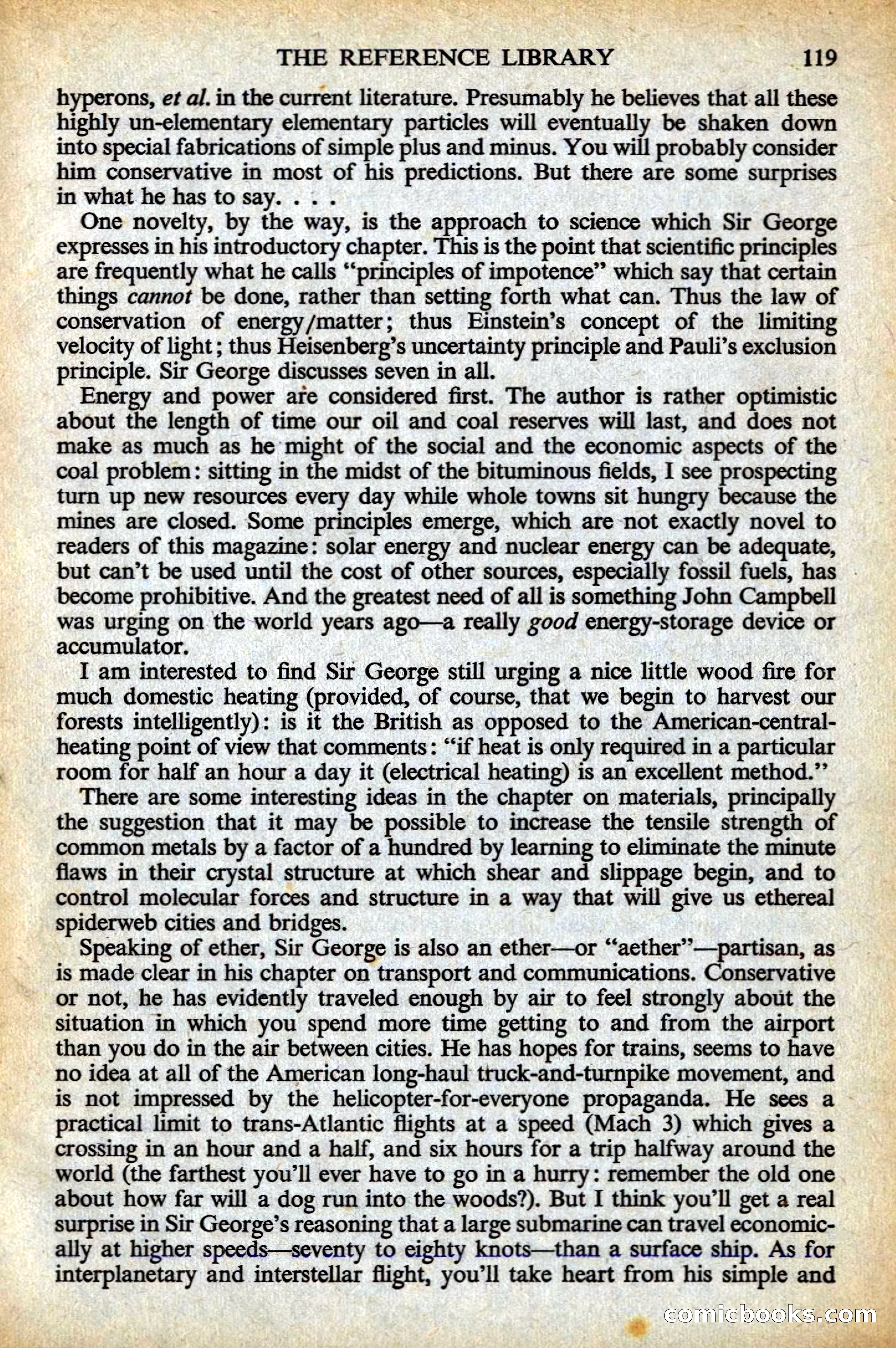 Astounding Science Fiction, British Edition — page 121 of 132
