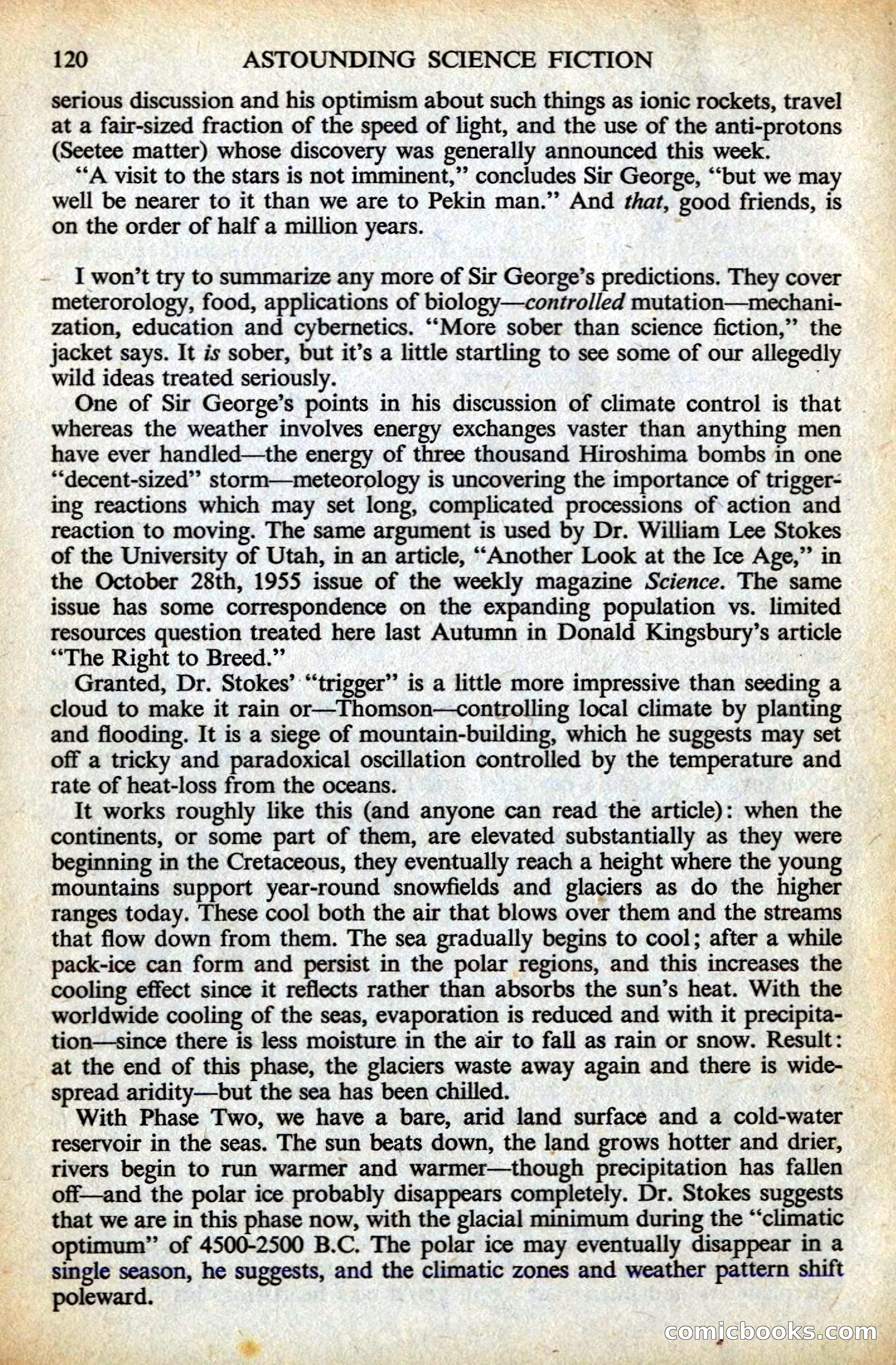 Astounding Science Fiction, British Edition — page 122 of 132
