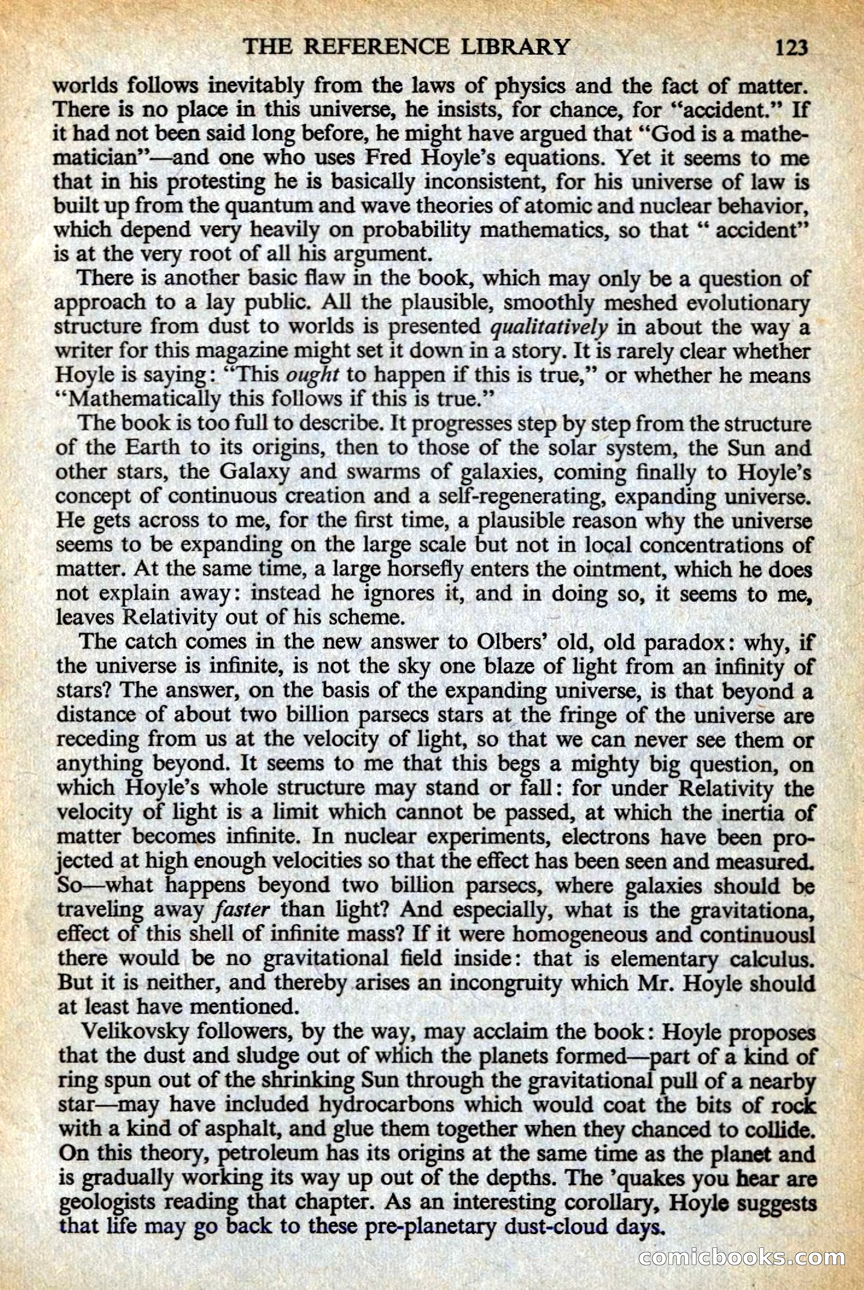 Astounding Science Fiction, British Edition — page 125 of 132