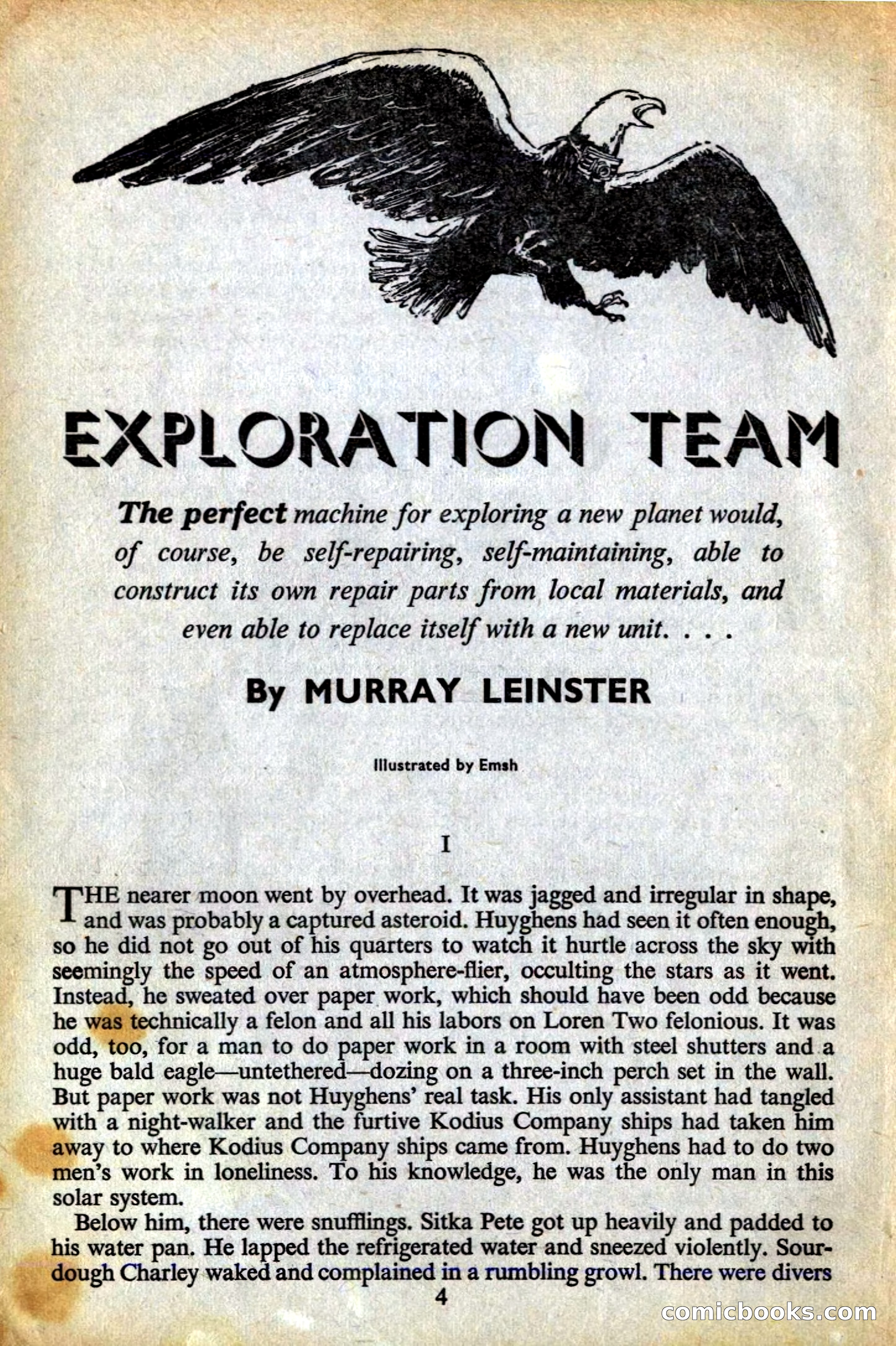 Astounding British Edition, Vol. 12, No. 8 — page 6 of 132