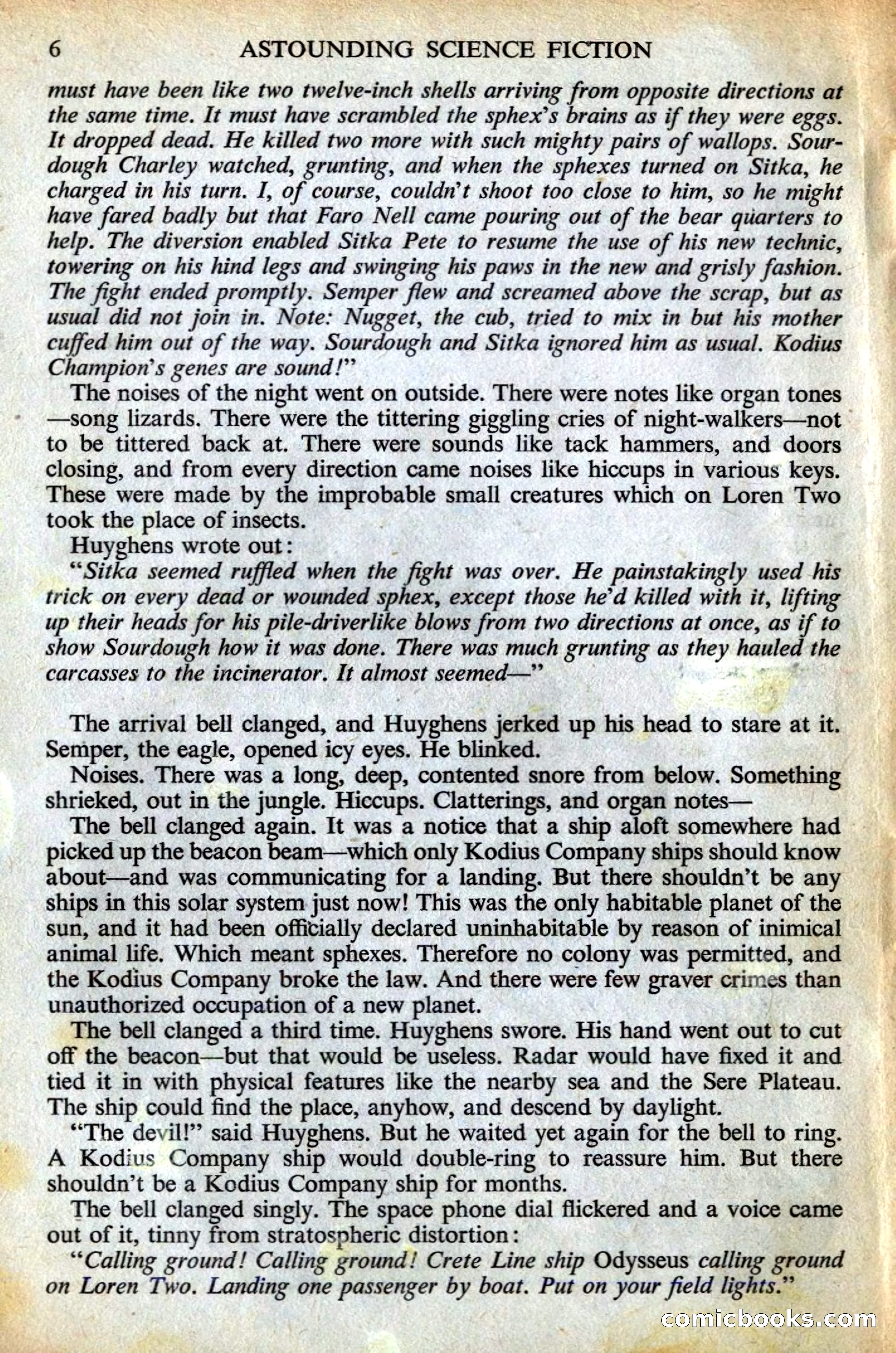 Astounding British Edition, Vol. 12, No. 8 — page 8 of 132