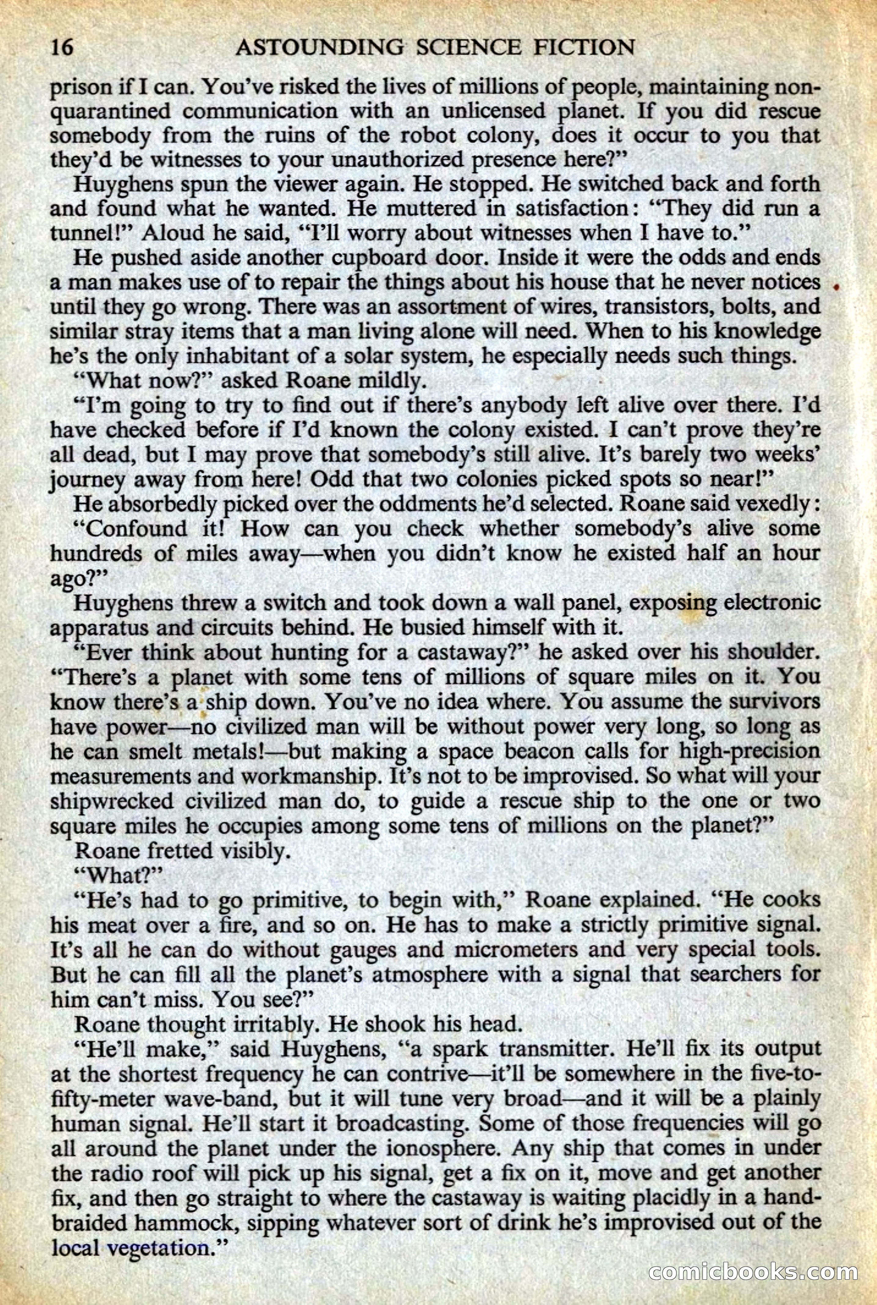 Astounding British Edition, Vol. 12, No. 8 — page 18 of 132