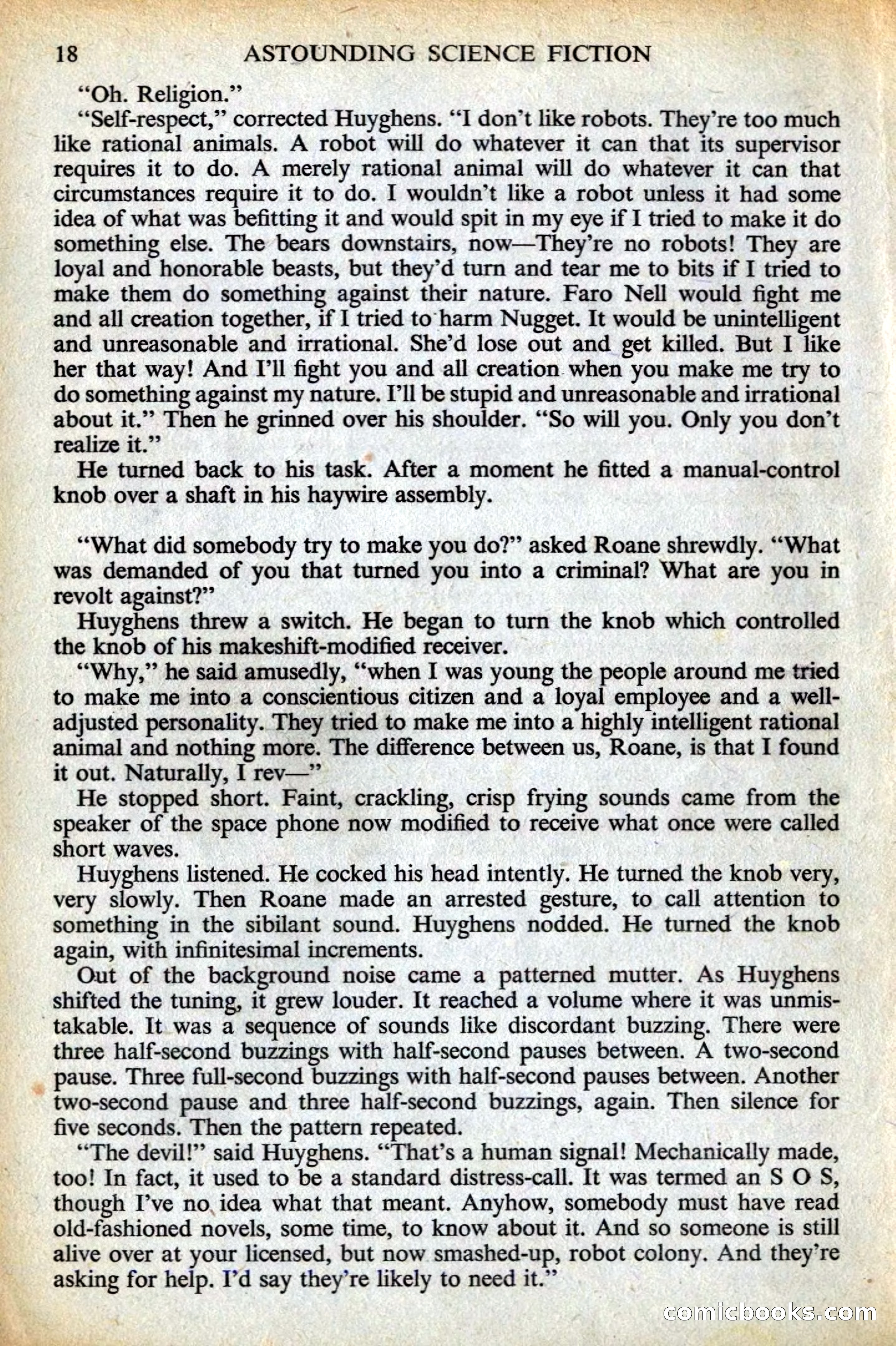 Astounding British Edition, Vol. 12, No. 8 — page 20 of 132