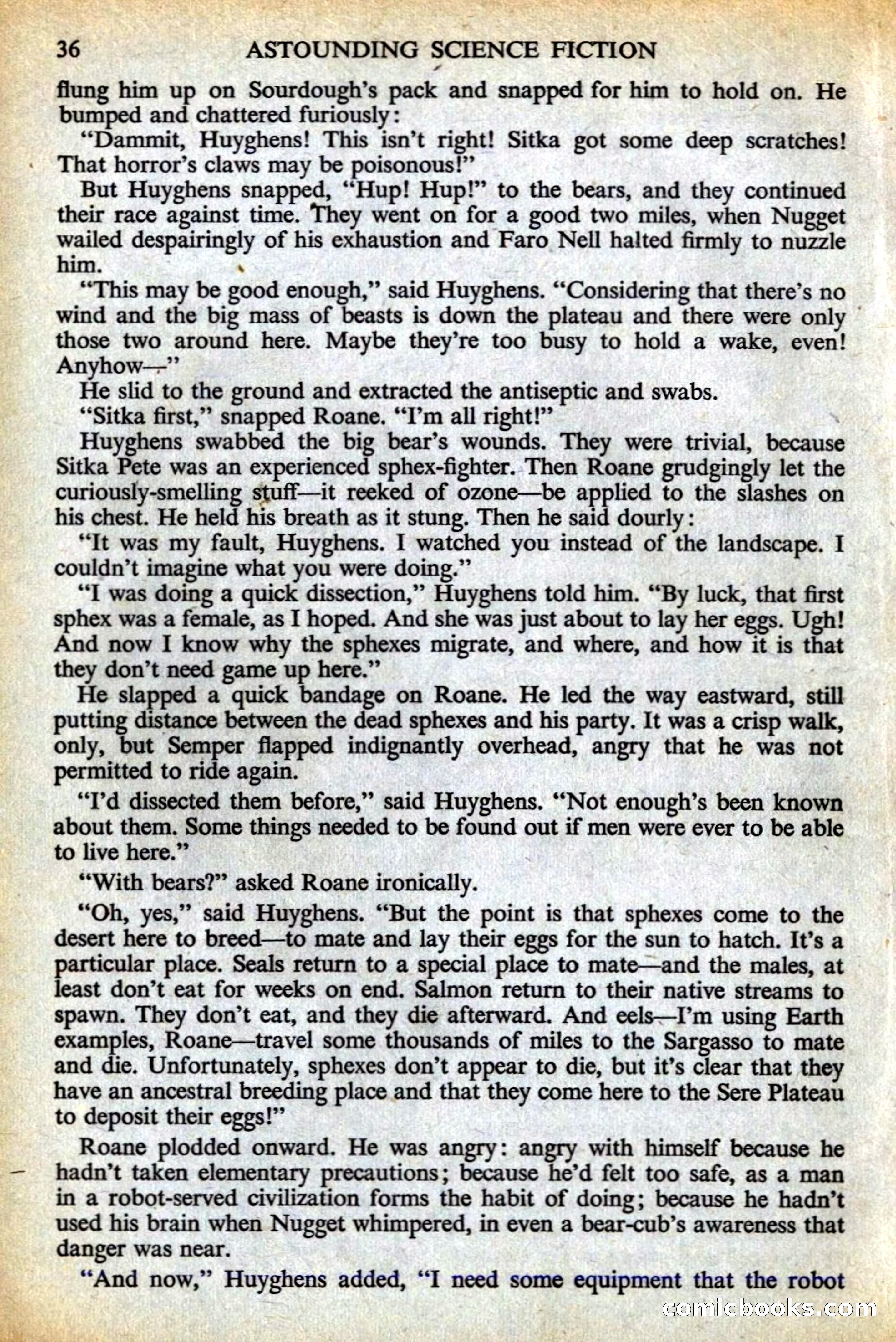 Astounding British Edition, Vol. 12, No. 8 — page 38 of 132