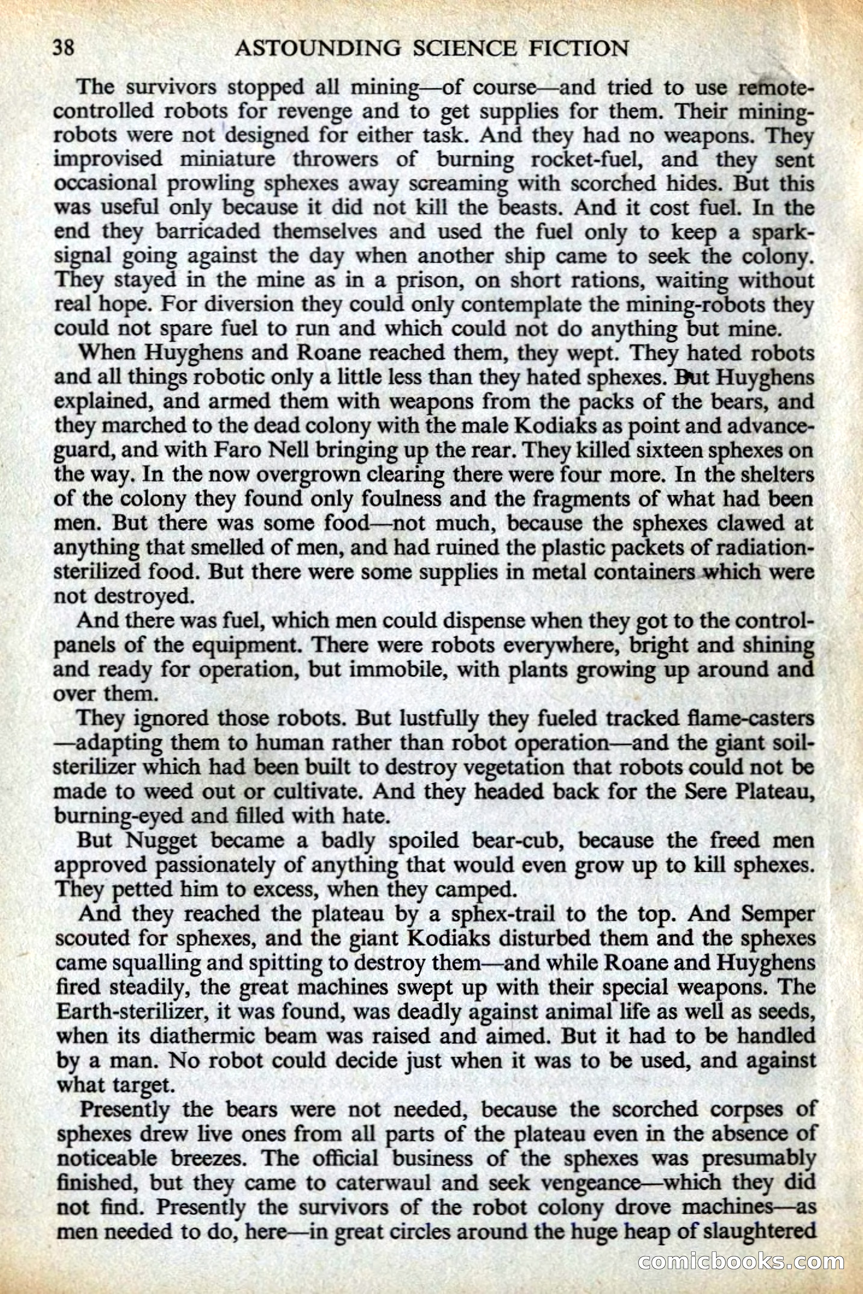 Astounding British Edition, Vol. 12, No. 8 — page 40 of 132