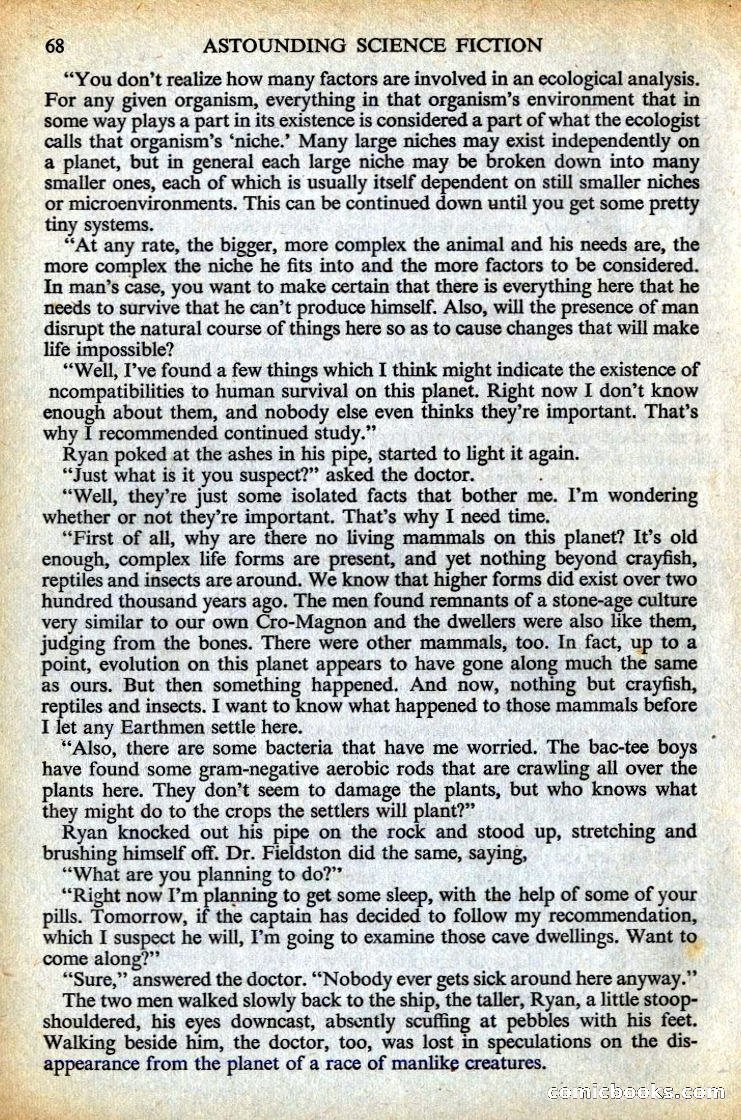 Astounding British Edition, Vol. 12, No. 8 — page 70 of 132