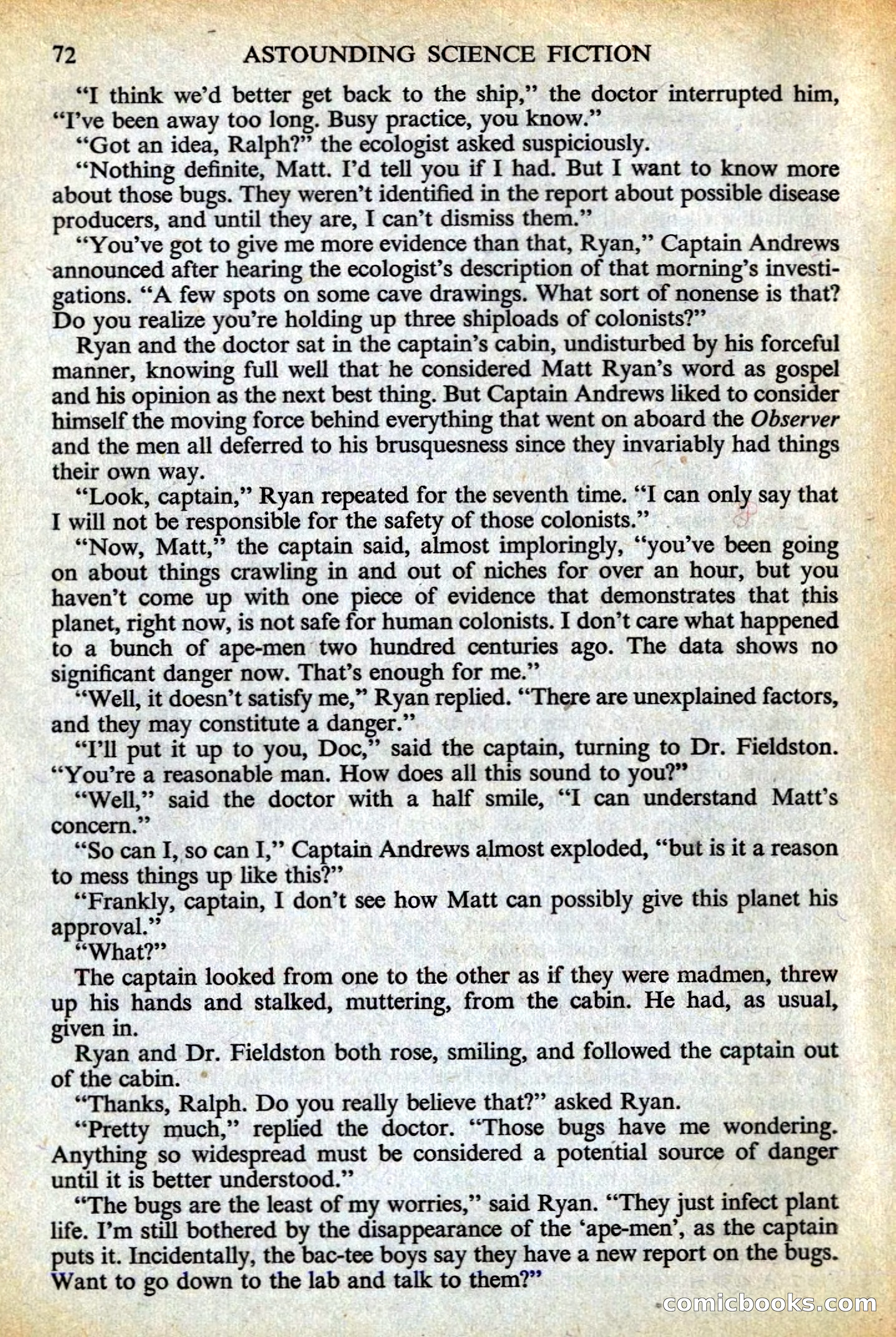 Astounding British Edition, Vol. 12, No. 8 — page 74 of 132