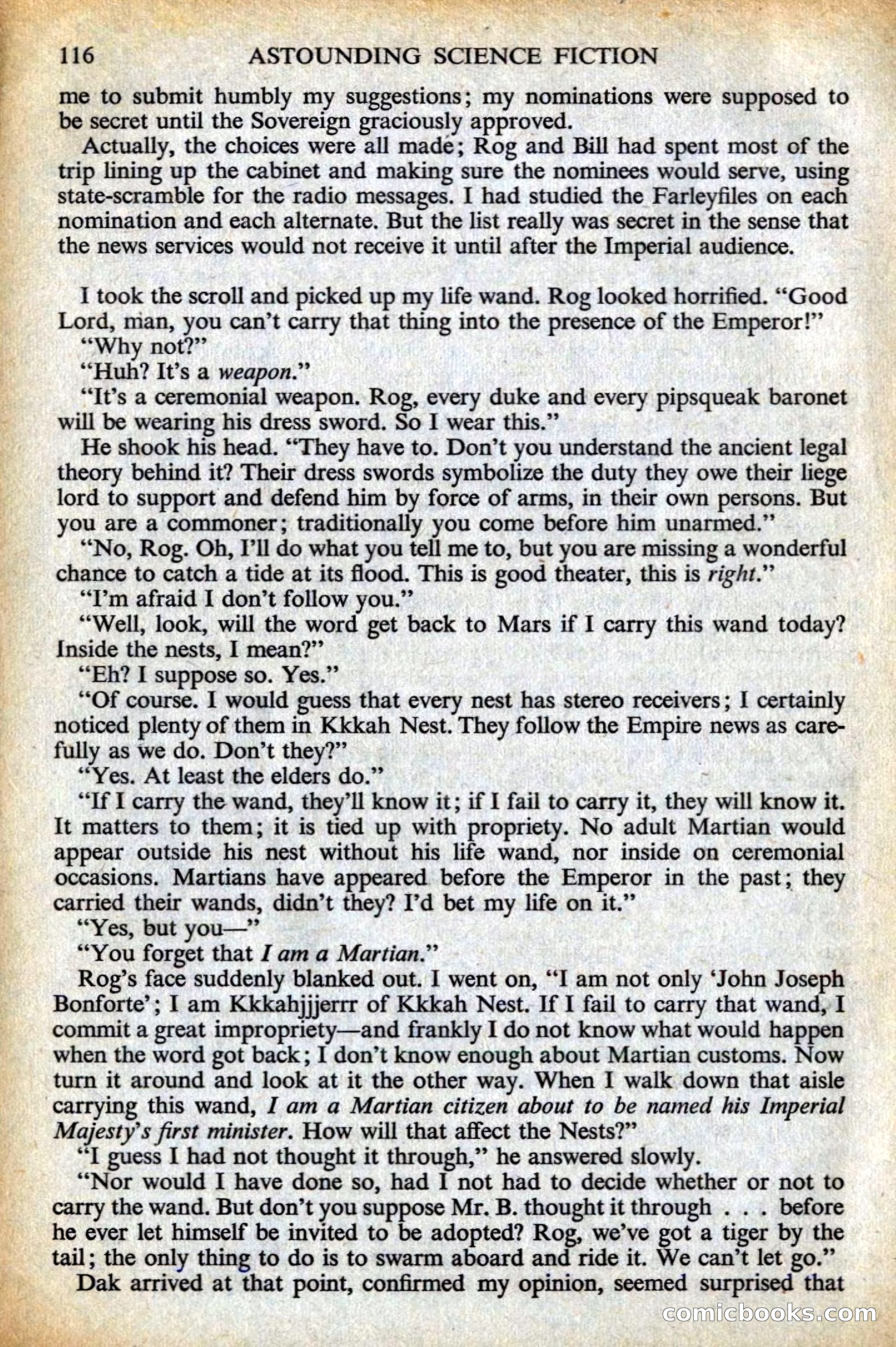 Astounding British Edition, Vol. 12, No. 8 — page 118 of 132