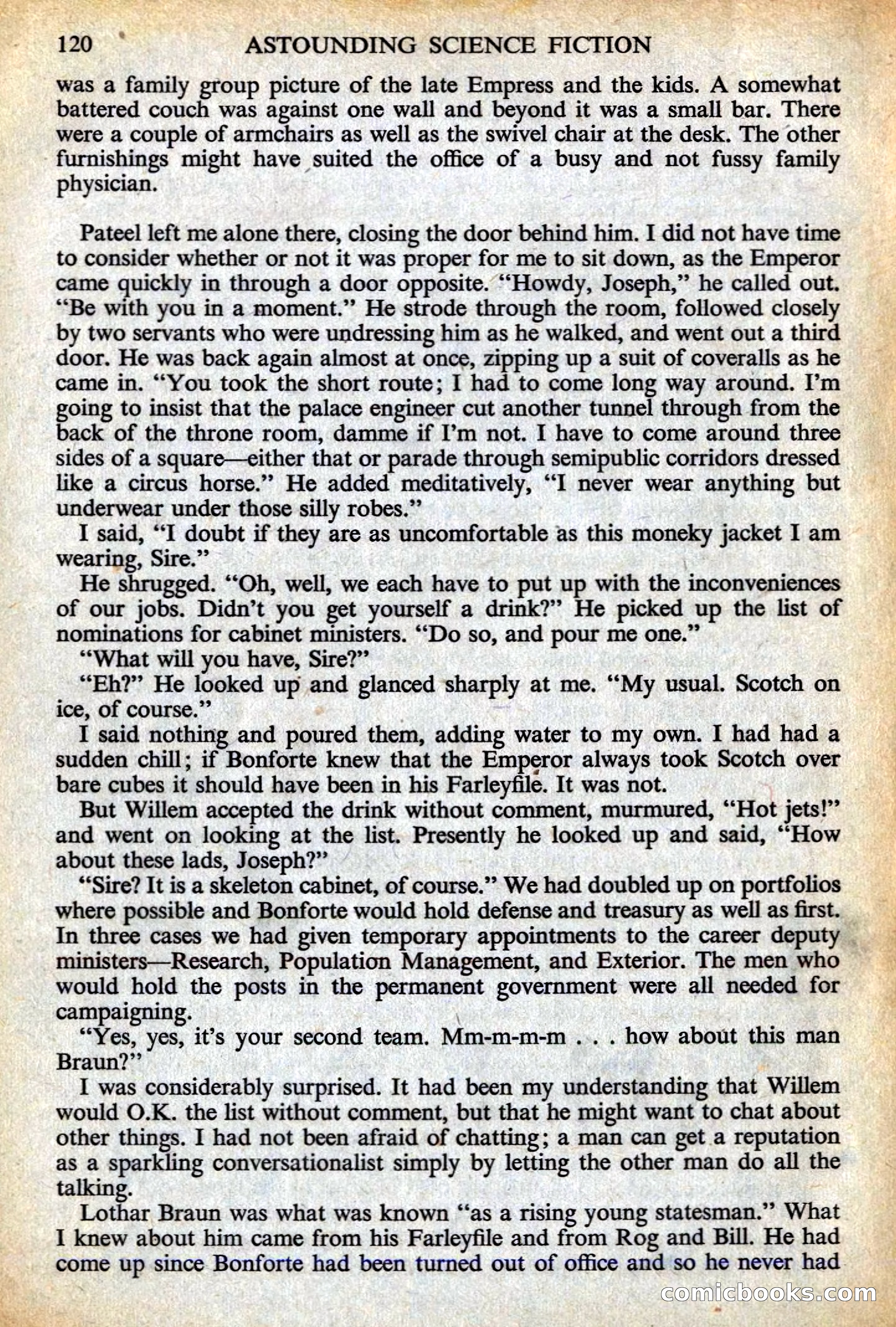 Astounding British Edition, Vol. 12, No. 8 — page 122 of 132