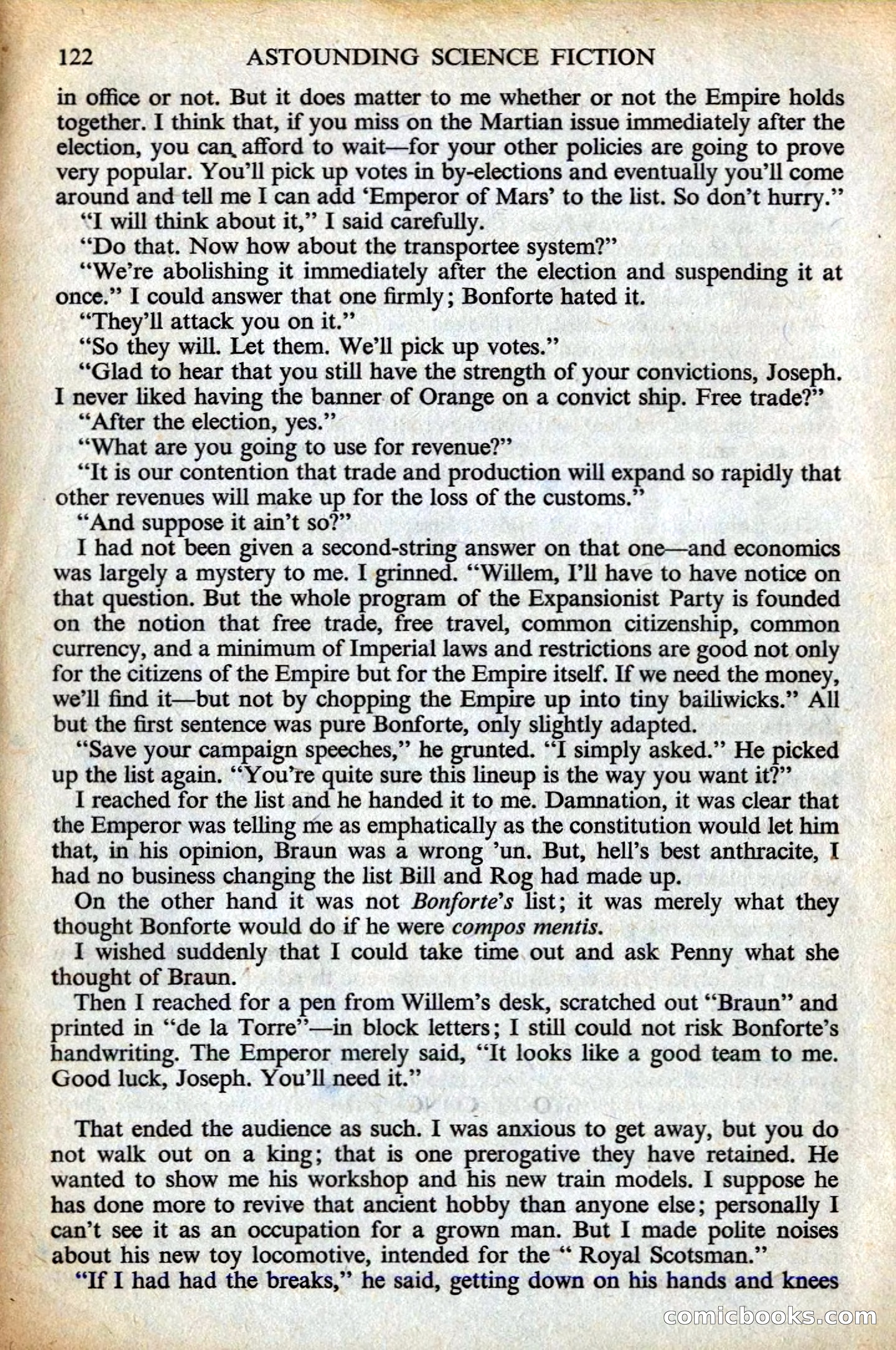 Astounding British Edition, Vol. 12, No. 8 — page 124 of 132