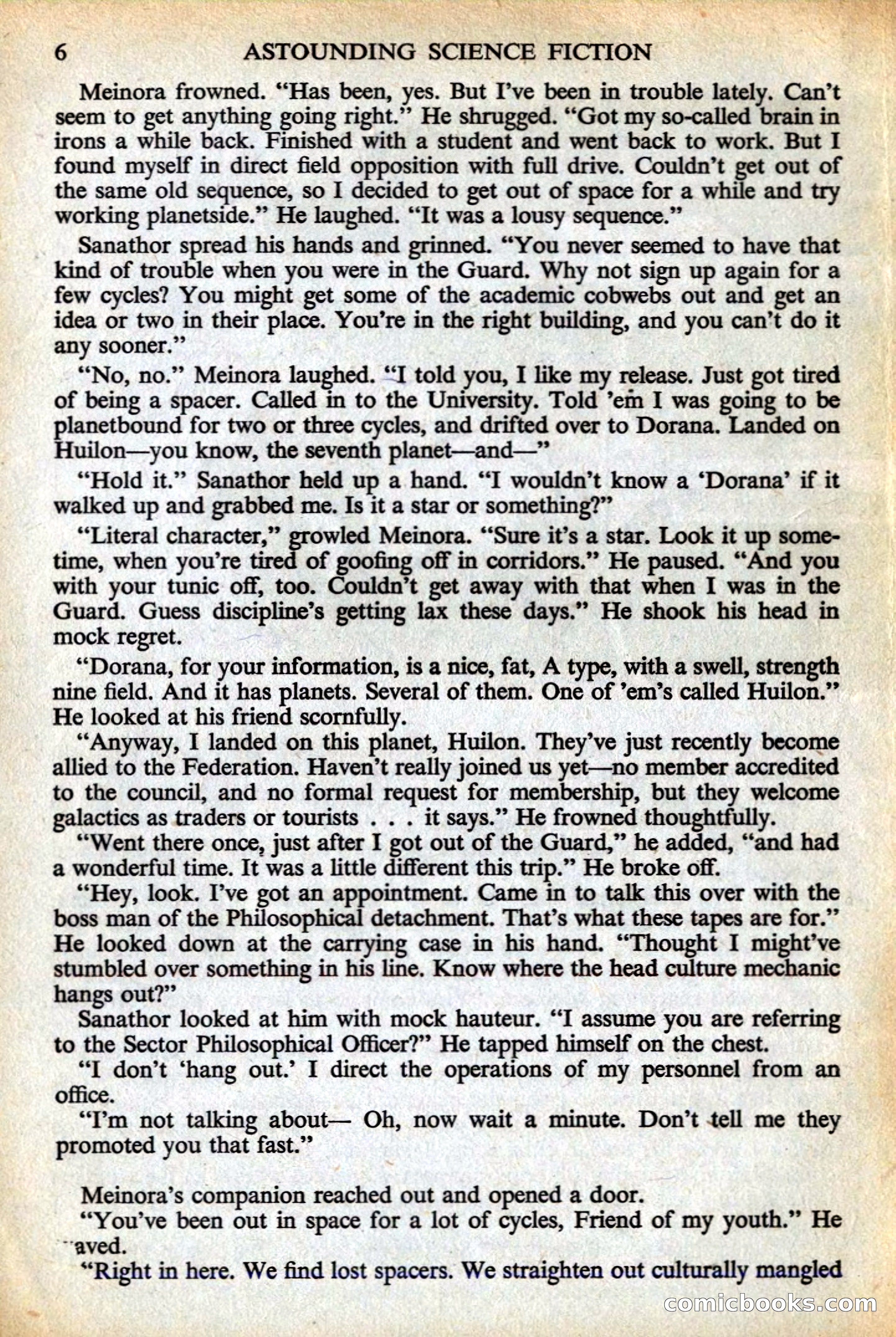 Astounding Science Fiction, British Edition — page 8 of 132