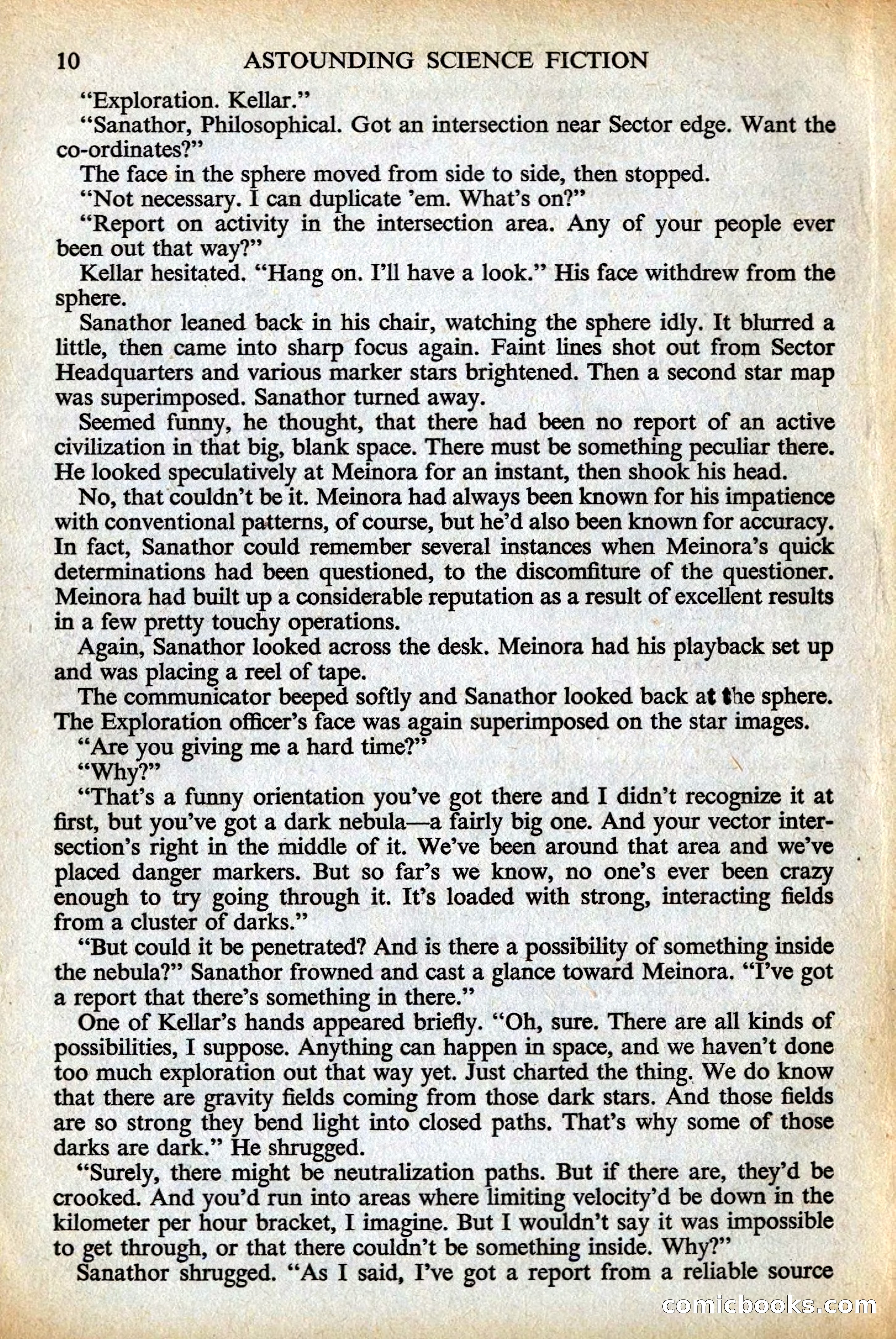 Astounding Science Fiction, British Edition — page 12 of 132
