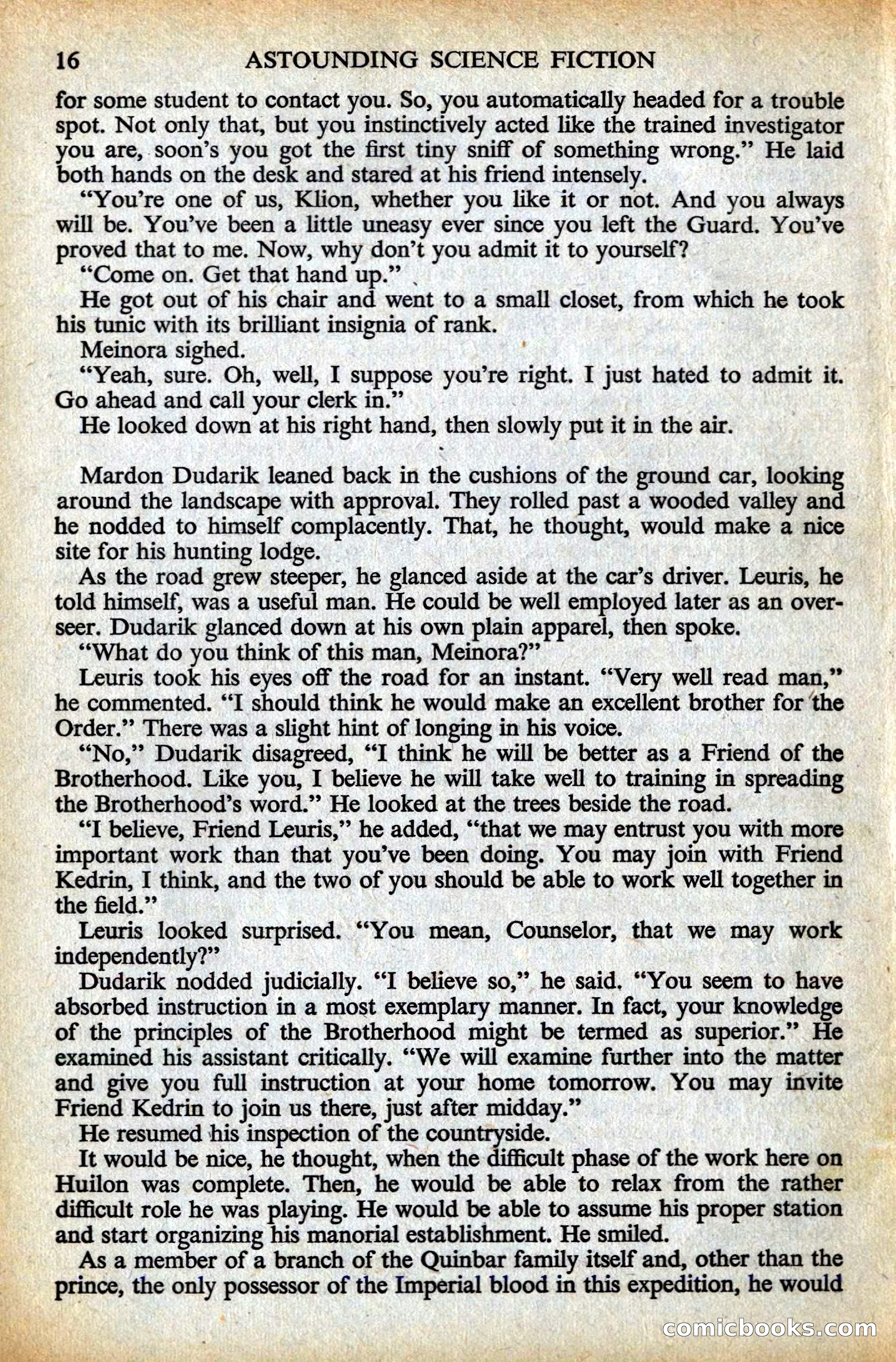 Astounding Science Fiction, British Edition — page 18 of 132