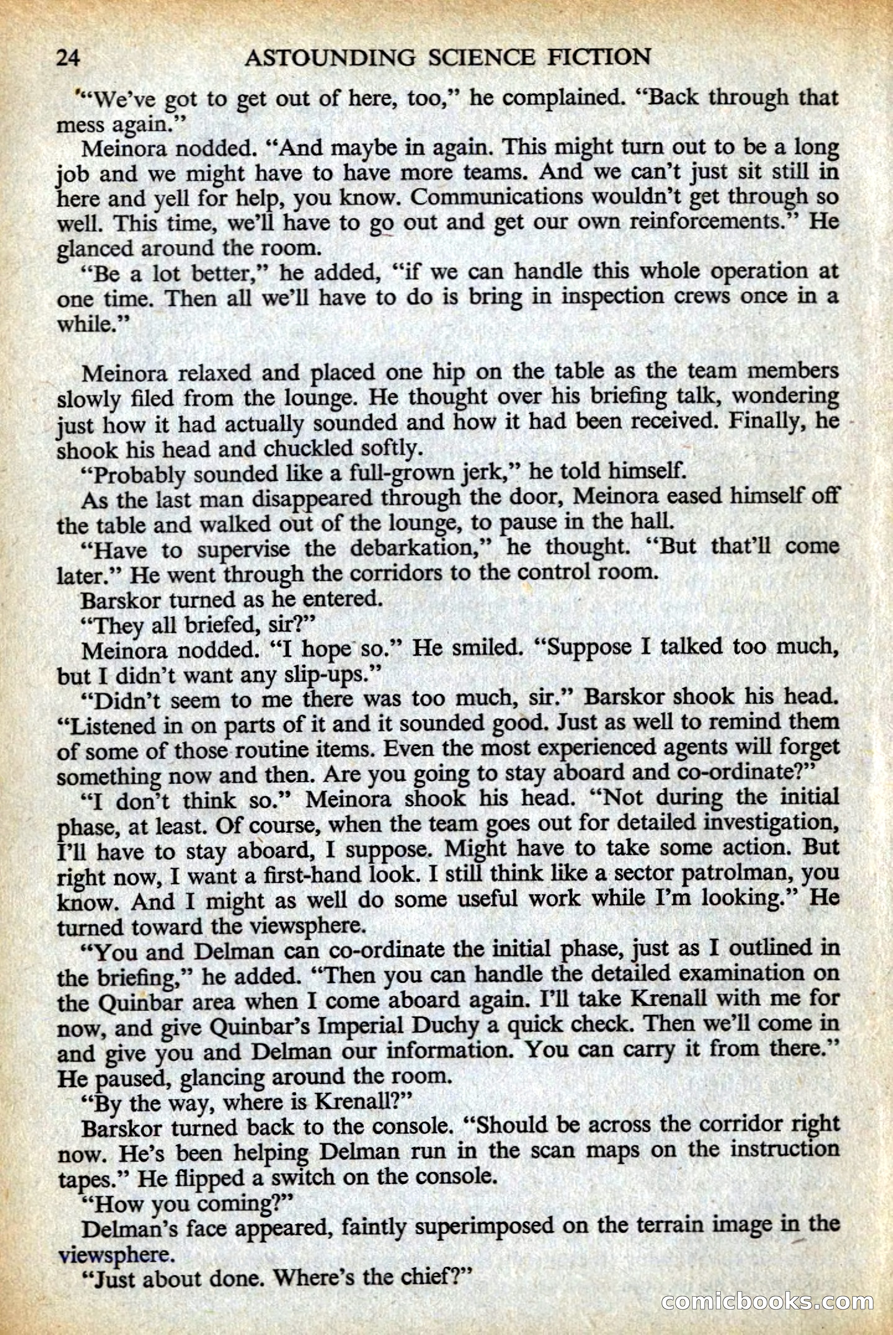 Astounding Science Fiction, British Edition — page 26 of 132