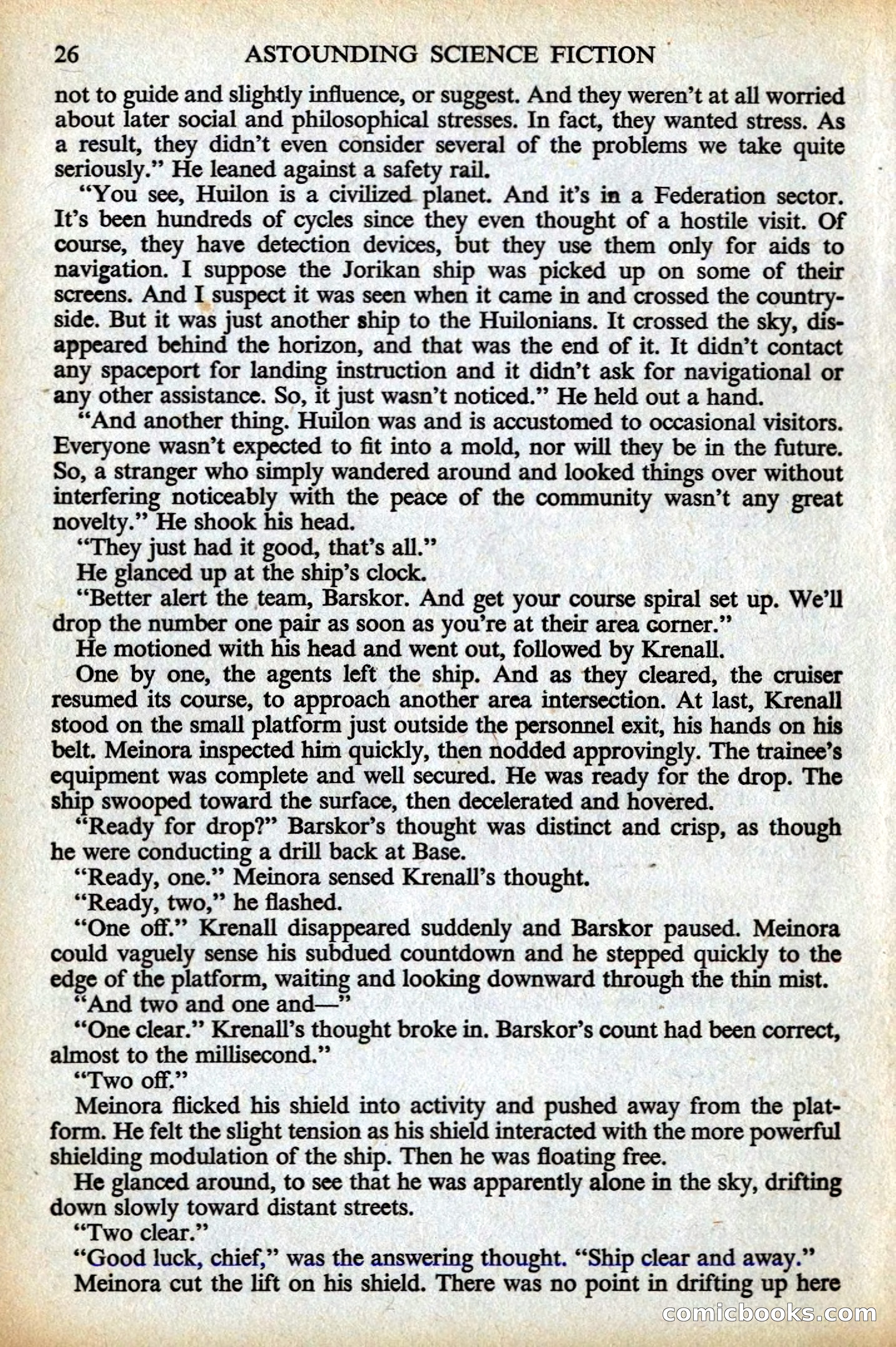 Astounding Science Fiction, British Edition — page 28 of 132
