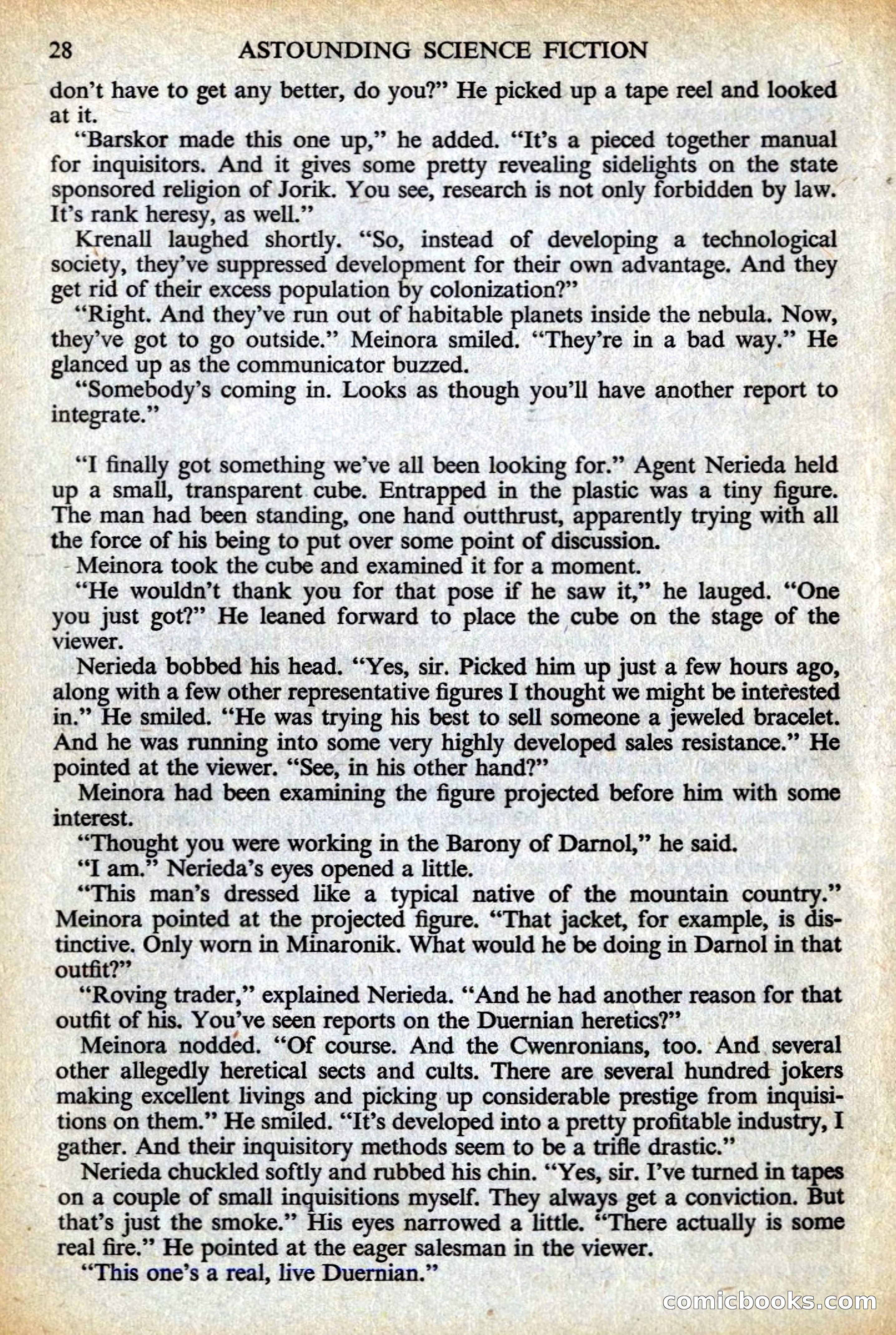 Astounding Science Fiction, British Edition — page 30 of 132
