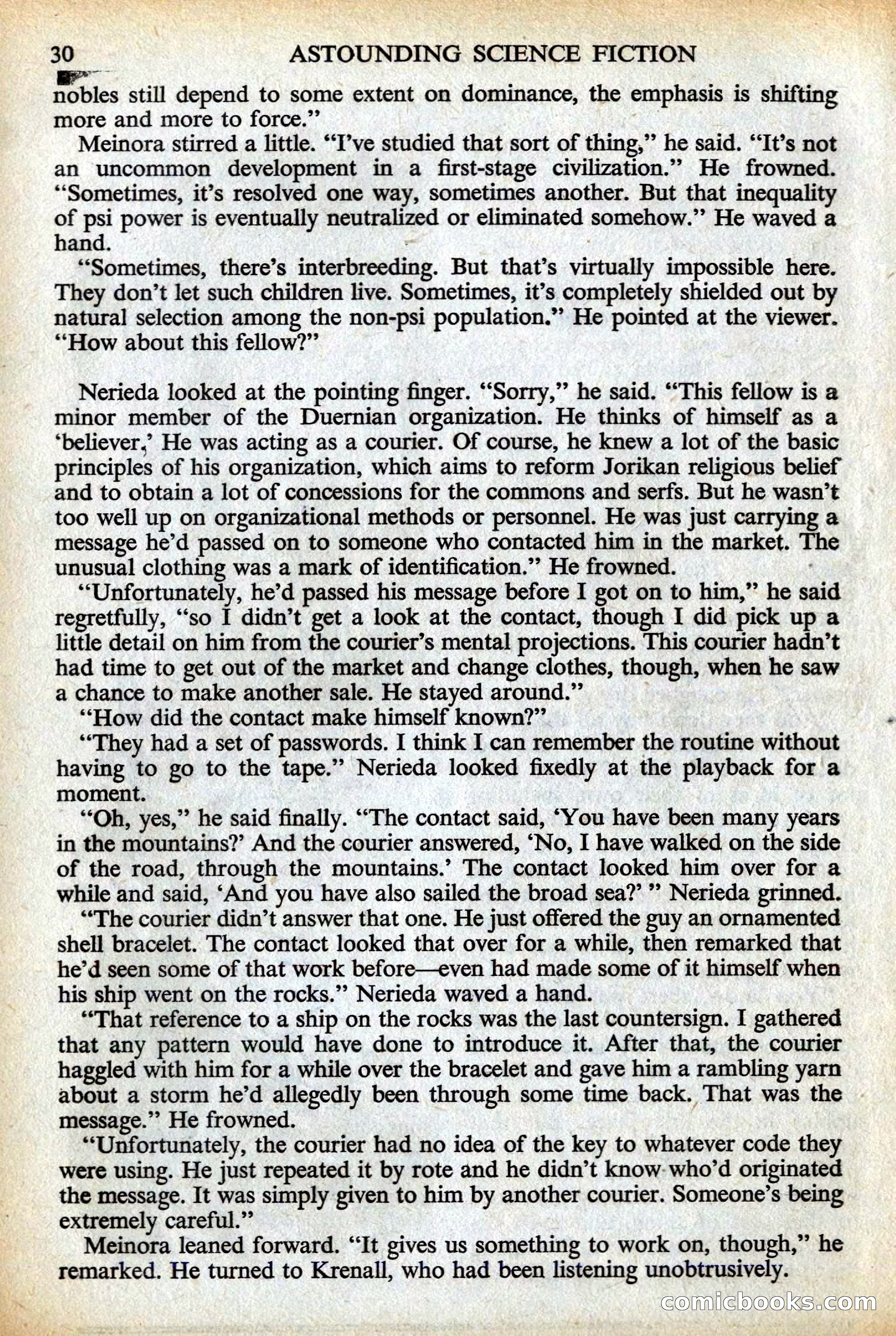 Astounding Science Fiction, British Edition — page 32 of 132