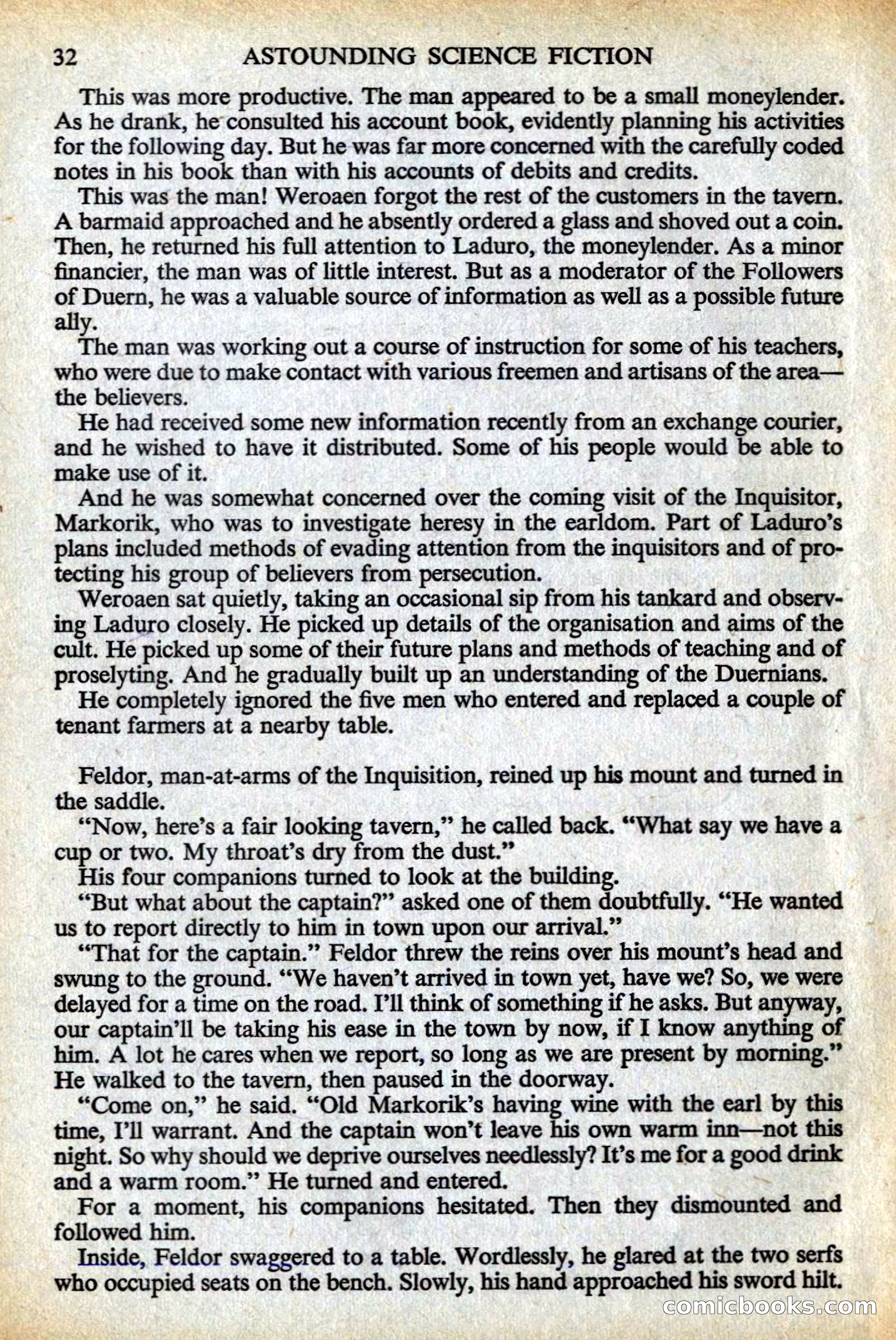 Astounding Science Fiction, British Edition — page 34 of 132