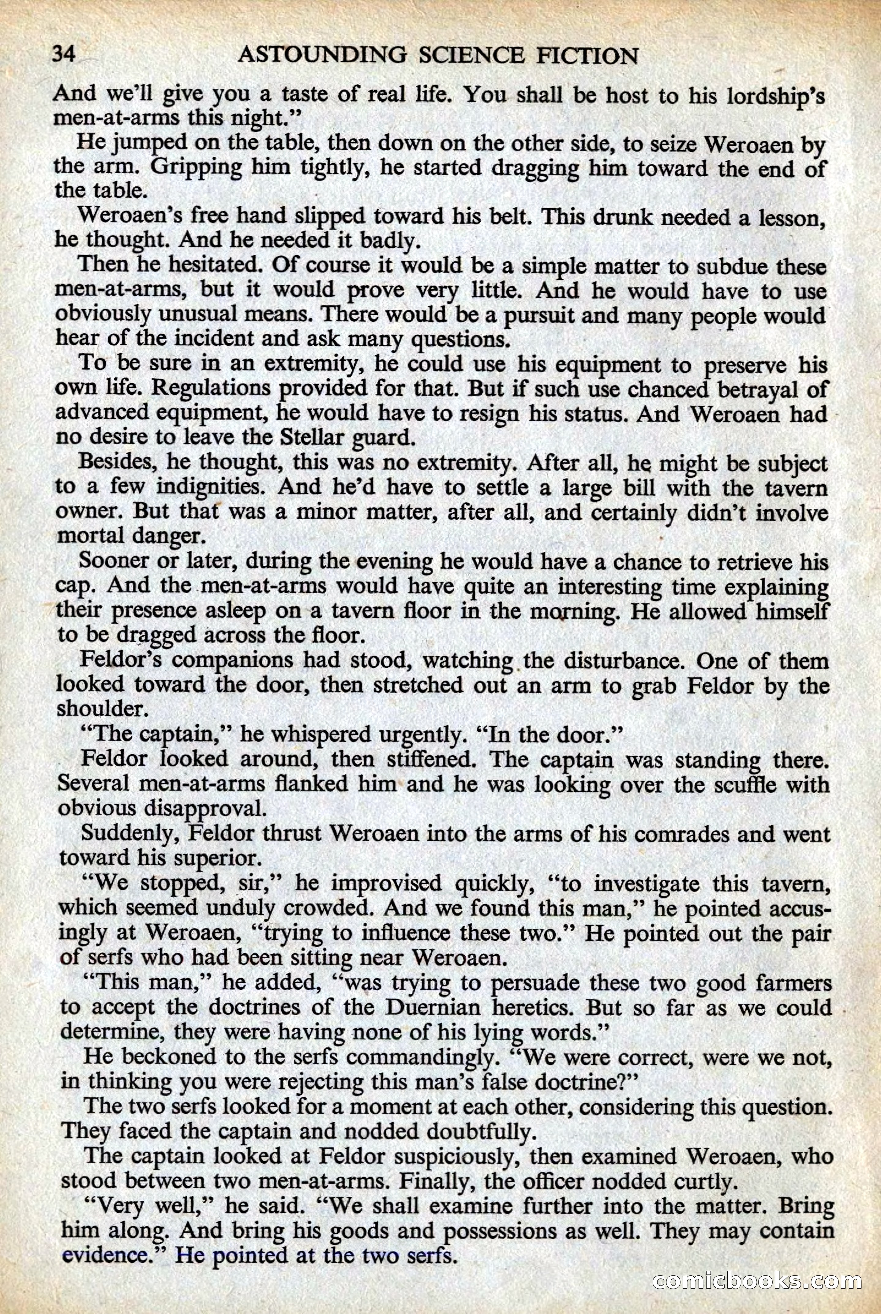 Astounding Science Fiction, British Edition — page 36 of 132