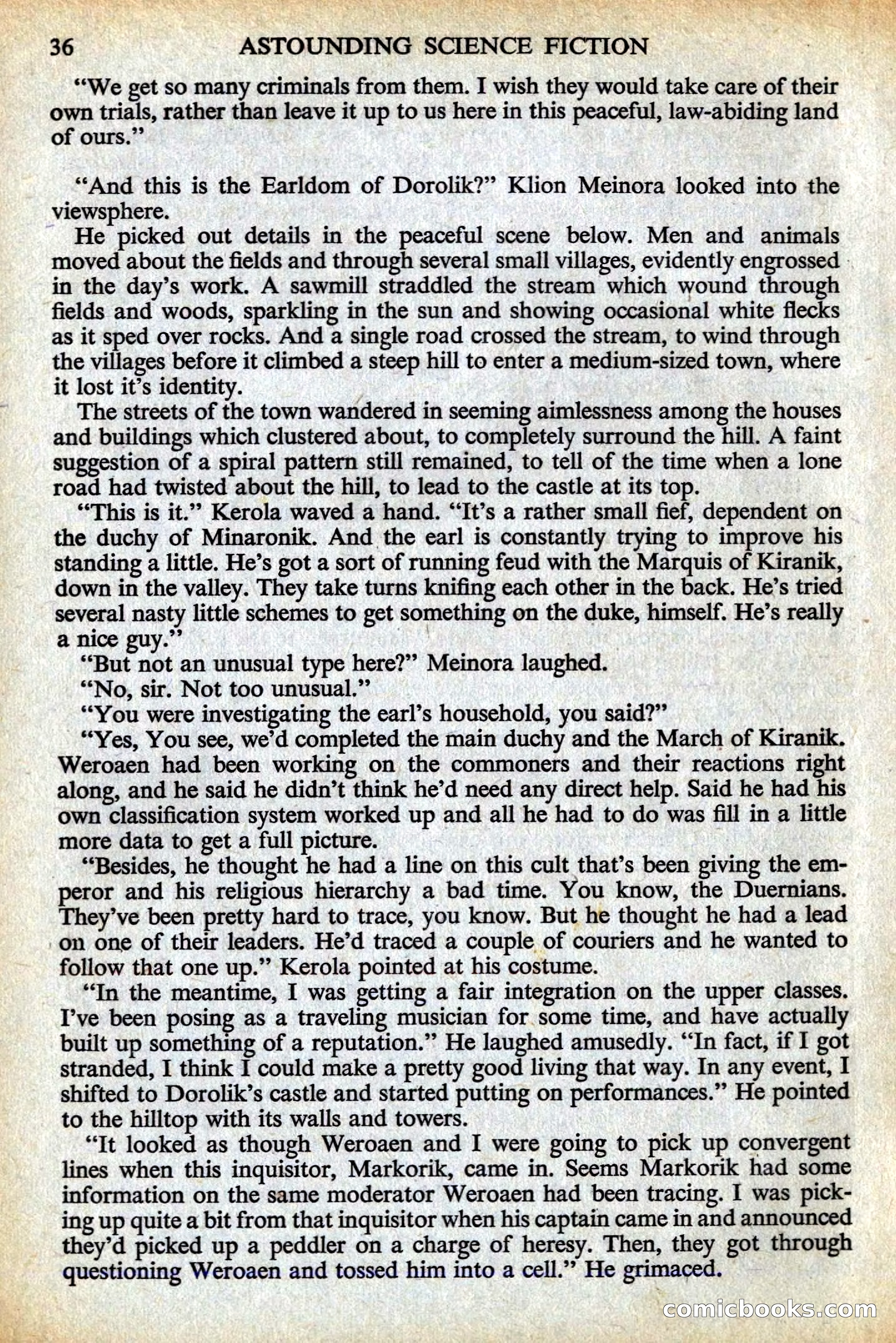 Astounding Science Fiction, British Edition — page 38 of 132