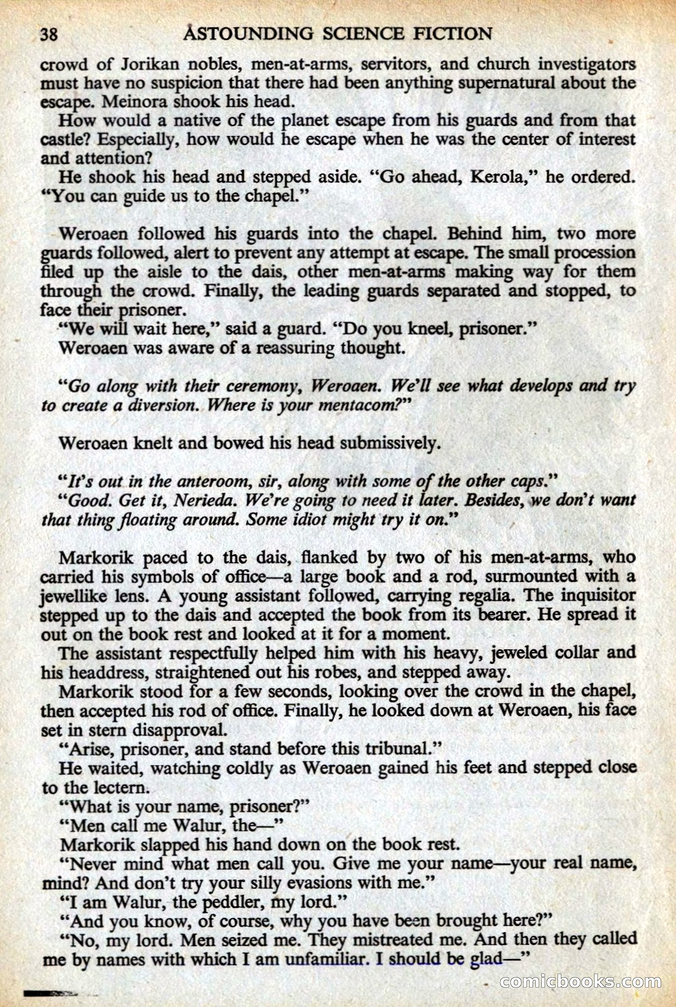 Astounding Science Fiction, British Edition — page 40 of 132