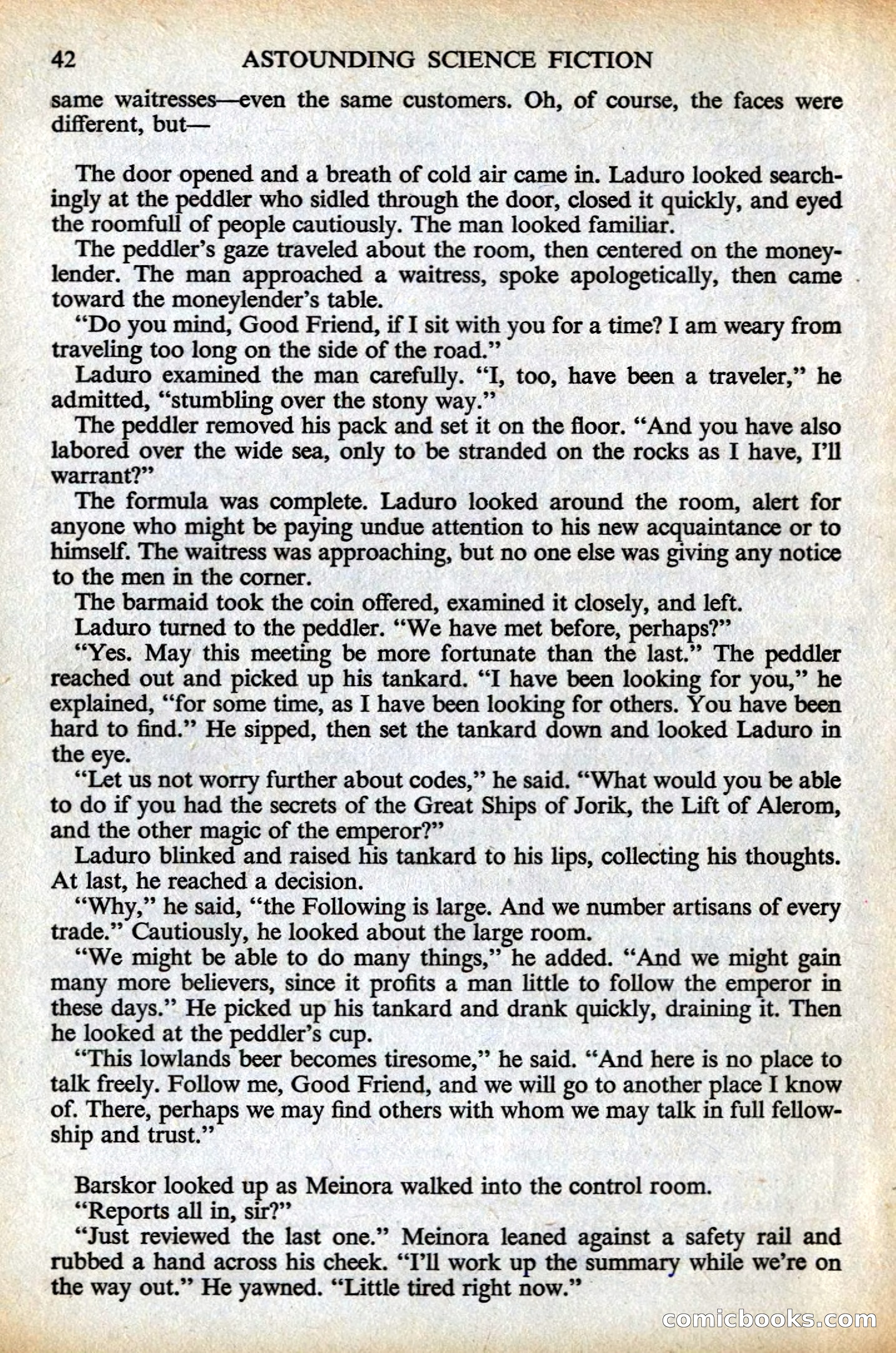 Astounding Science Fiction, British Edition — page 44 of 132