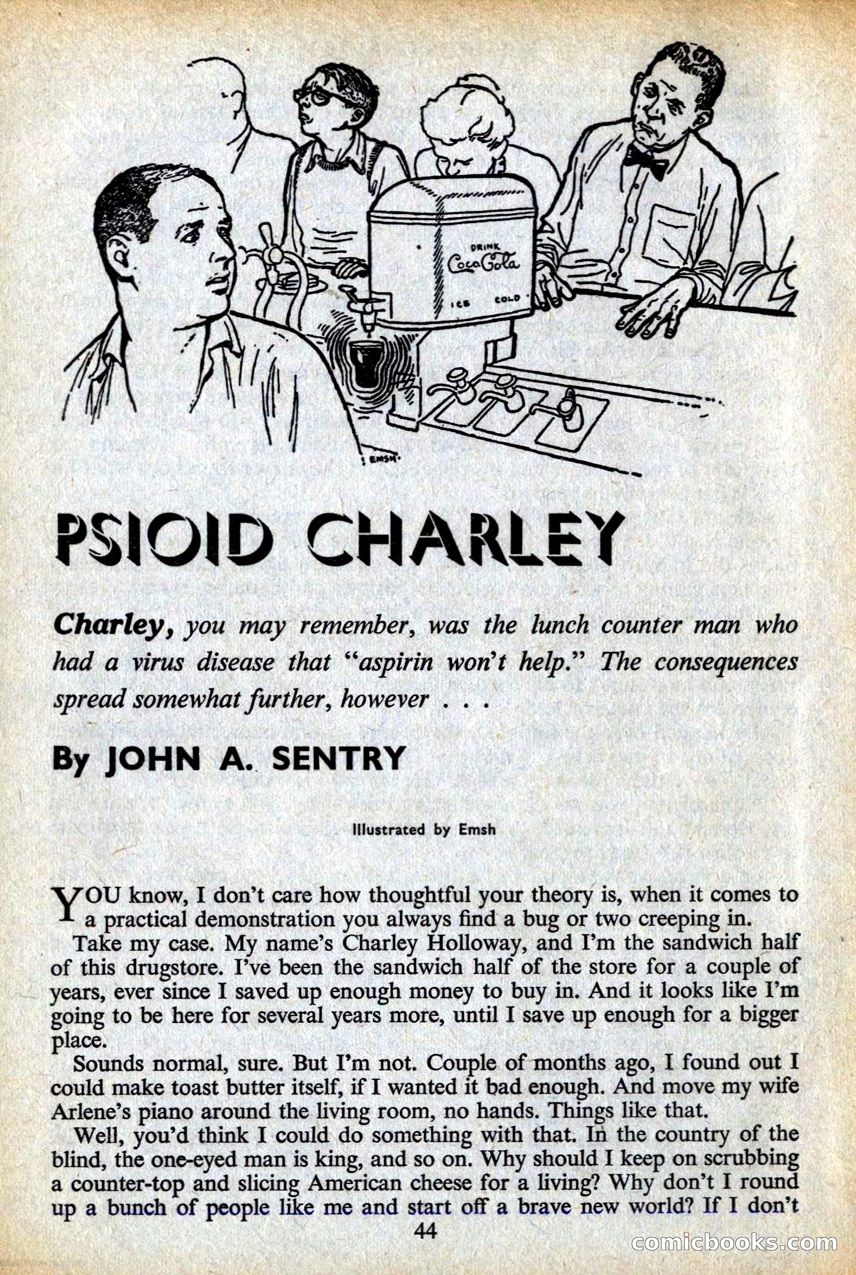 Astounding Science Fiction, British Edition — page 46 of 132