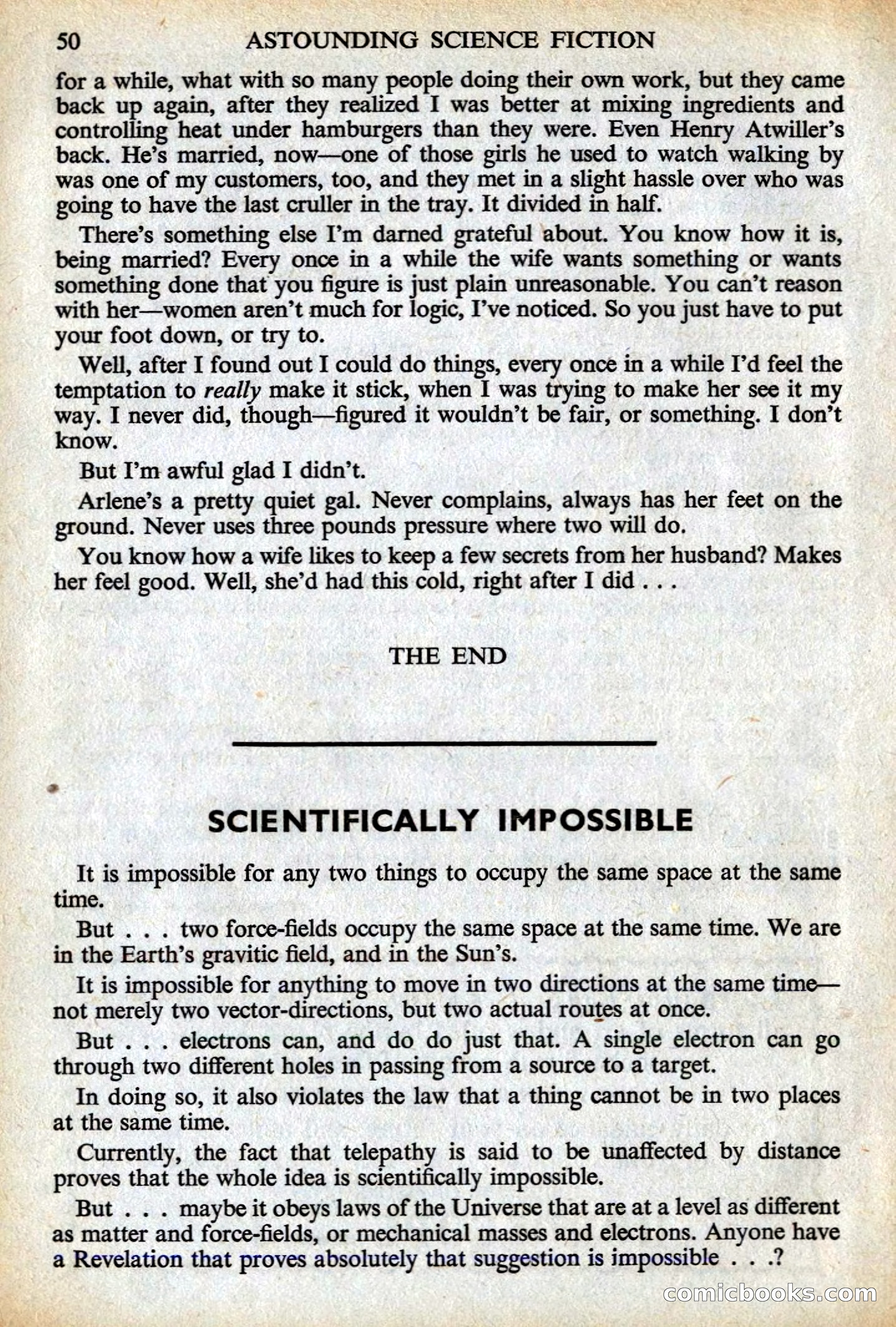 Astounding Science Fiction, British Edition — page 52 of 132