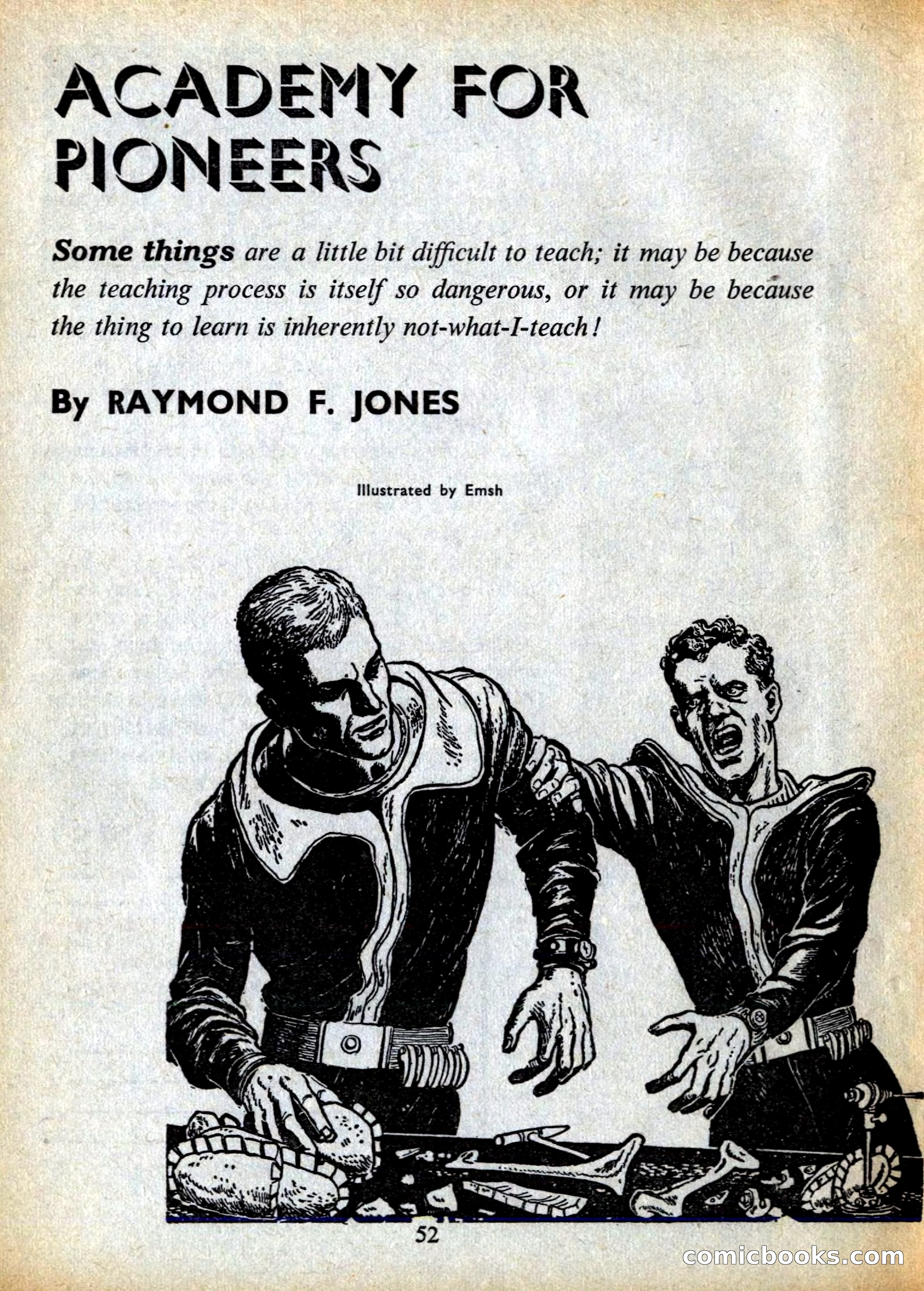 Astounding Science Fiction, British Edition — page 54 of 132