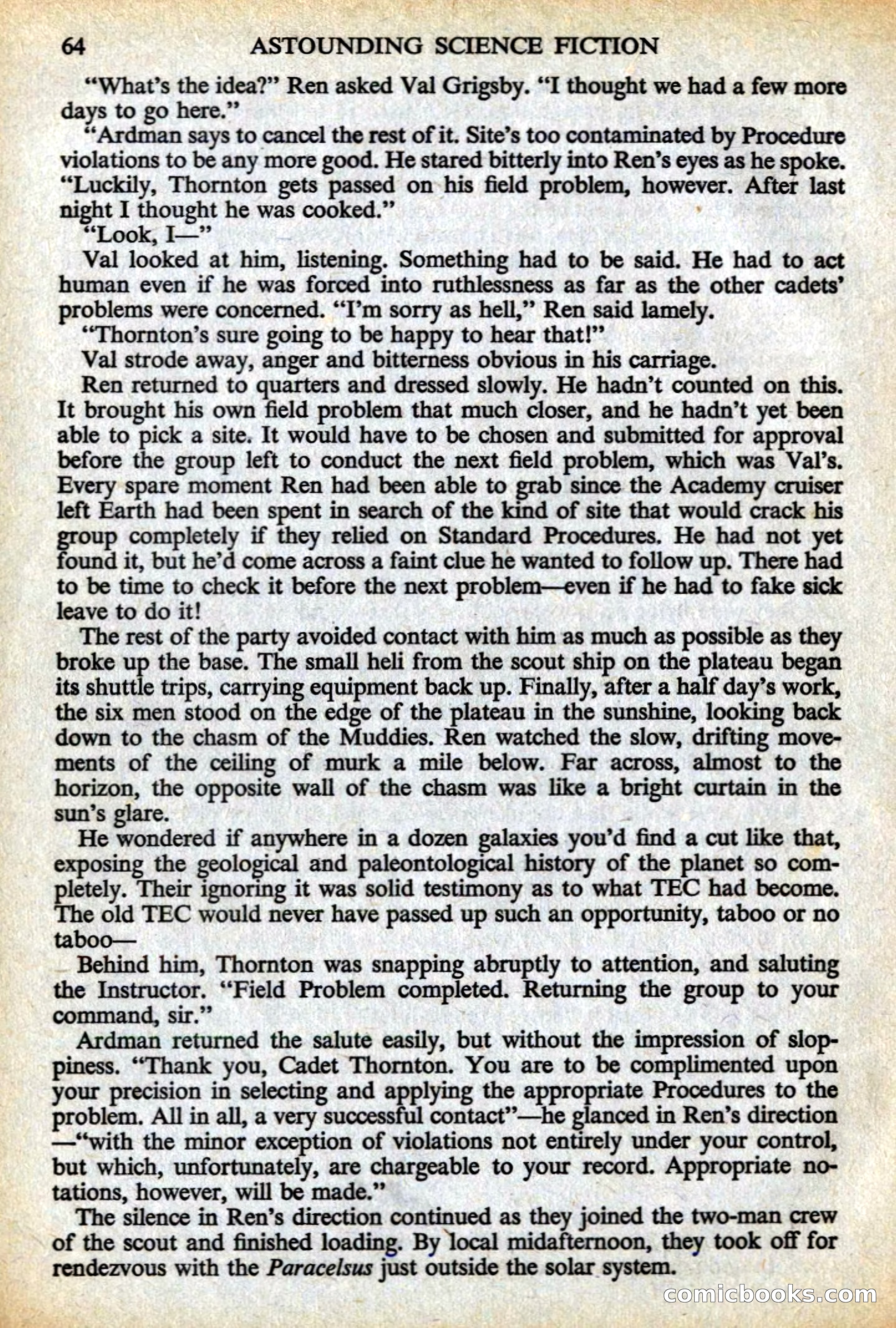 Astounding Science Fiction, British Edition — page 66 of 132